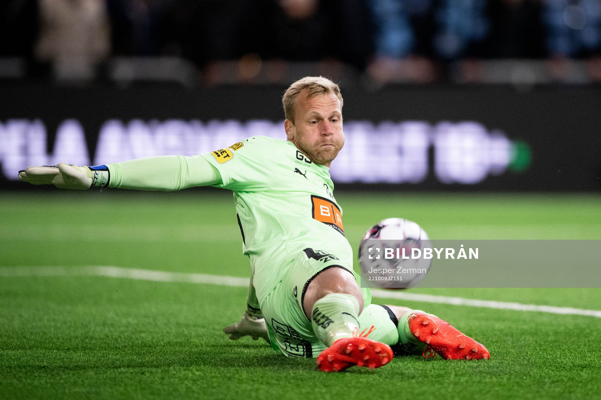 Häckens målvakt Peter Abrahamsson
