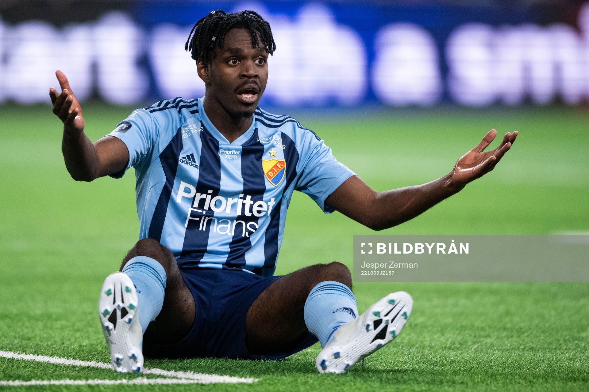 Djurgårdens Joel Asoro reagerar på domslut