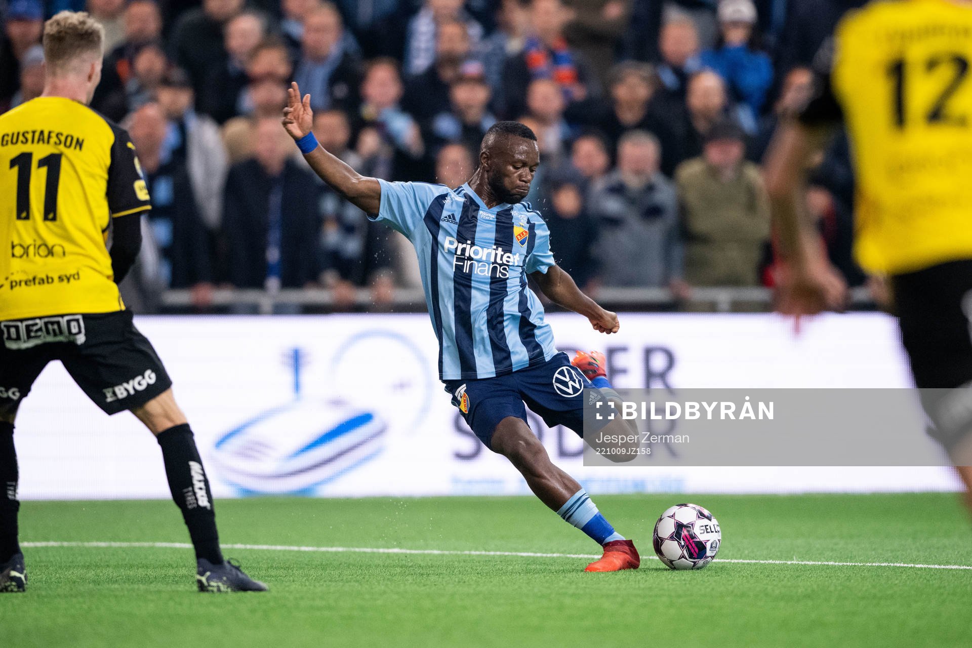 Djurgårdens Emmanuel Justine Rabby Banda