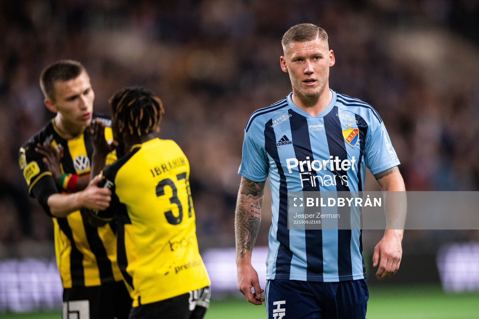 Djurgårdens Victor Edvardsen