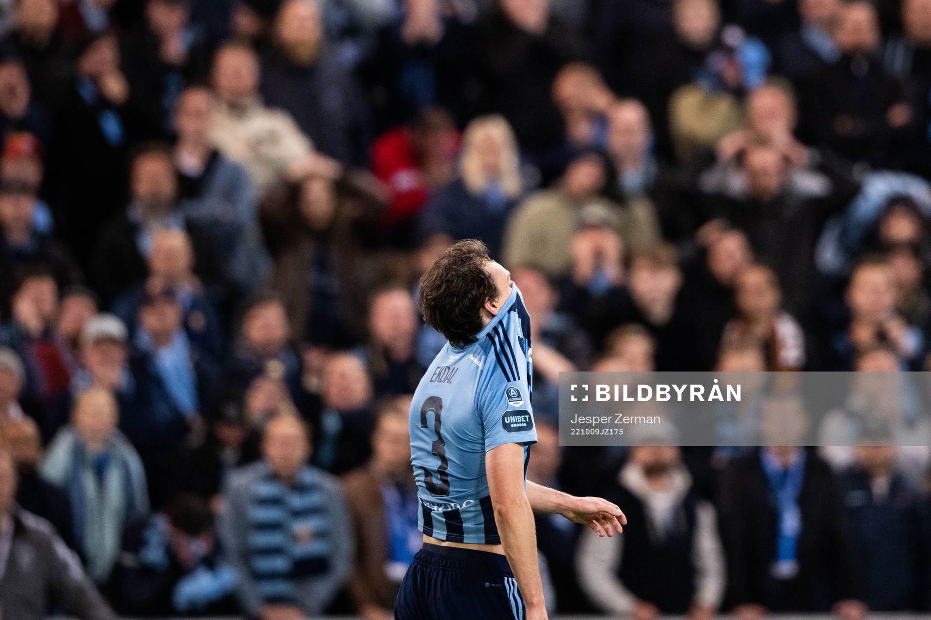 Djurgårdens Hjalmar Ekdal deppar