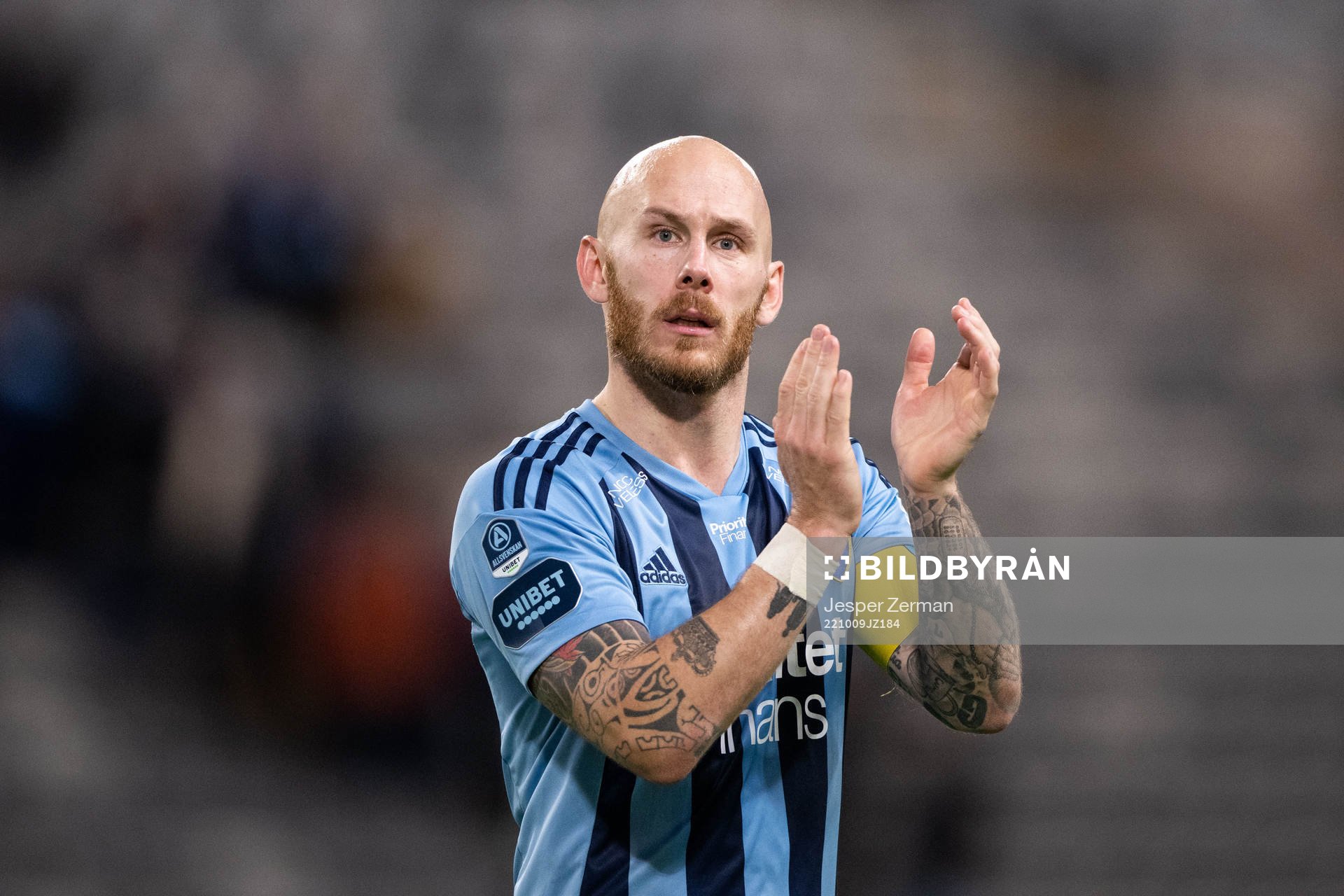 Djurgårdens Magnus Eriksson deppar