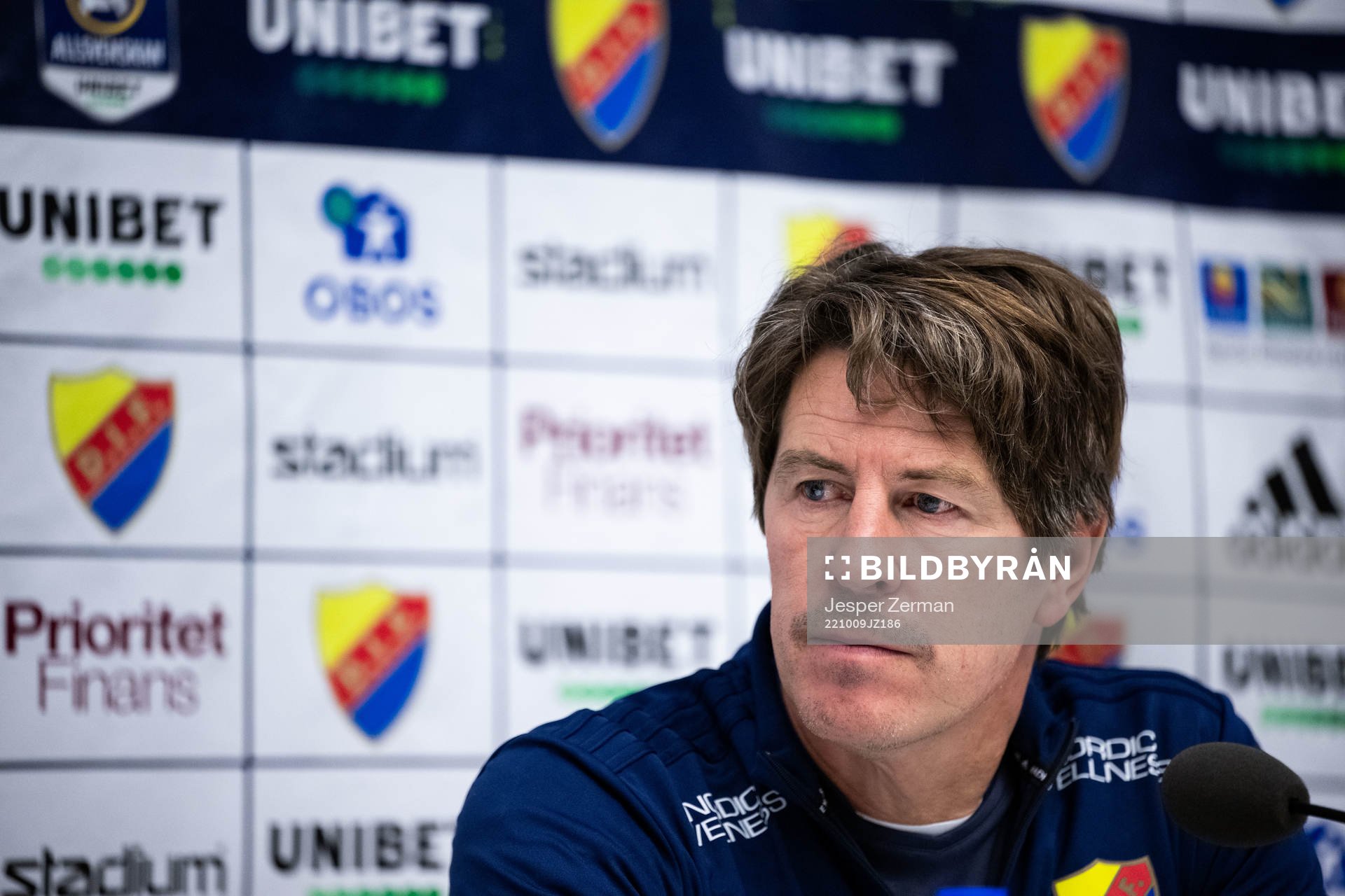 Djurgårdens tränare Thomas Lagerlöf