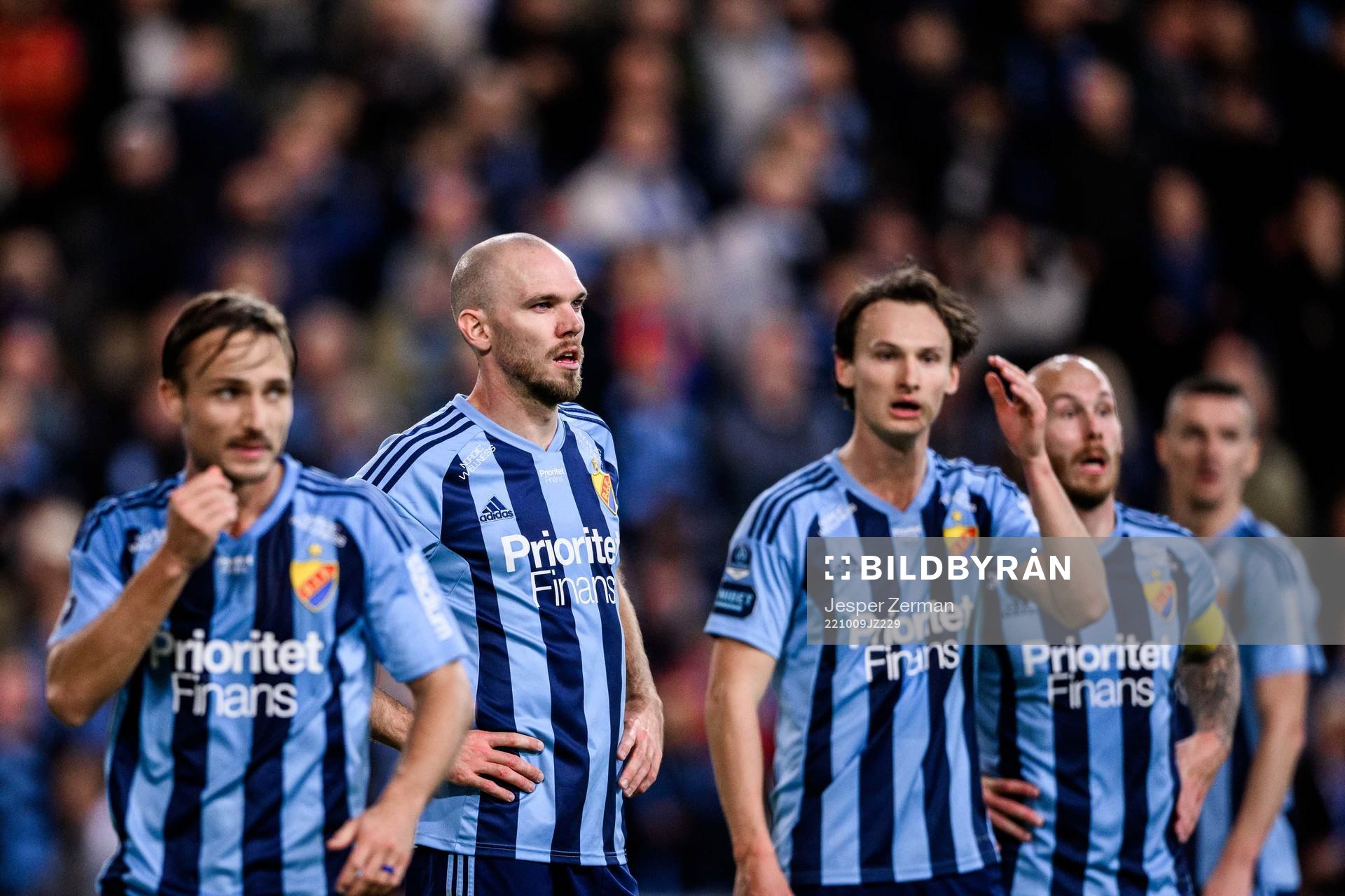Djurgårdens Pierre Bengtsson, Marcus Danielson, Hjalmar