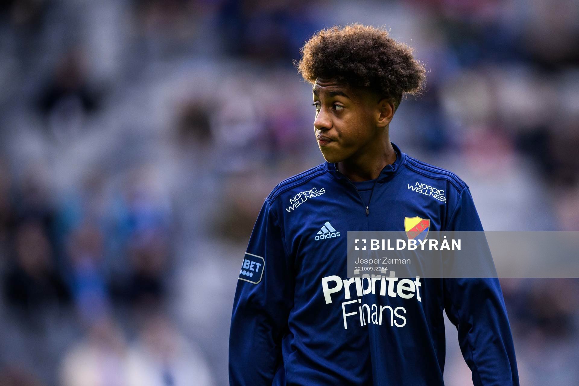 Djurgårdens Isak Alexander Alemayehu