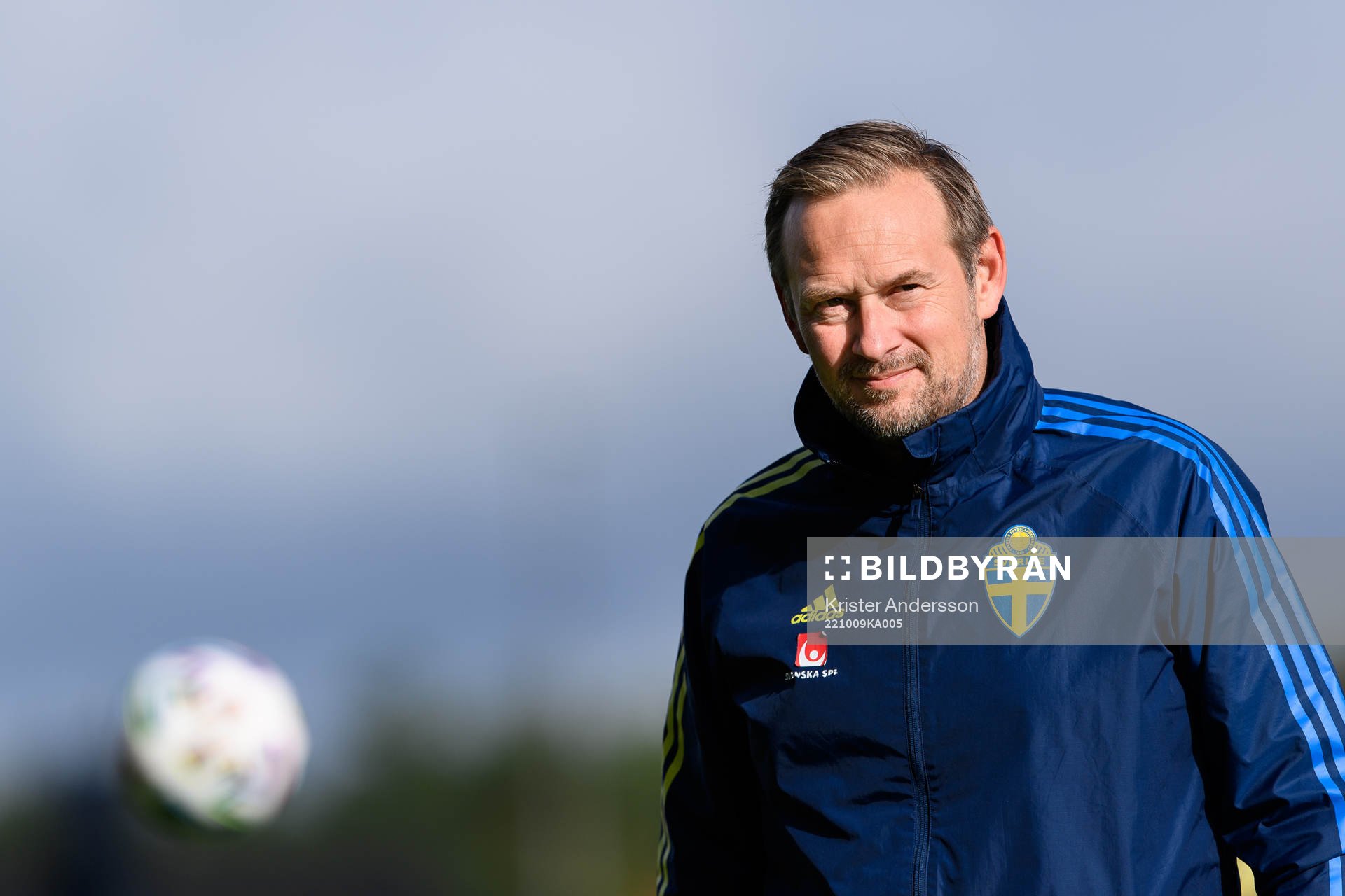 Sveriges förbundskapten Martin Qvarmans Möller