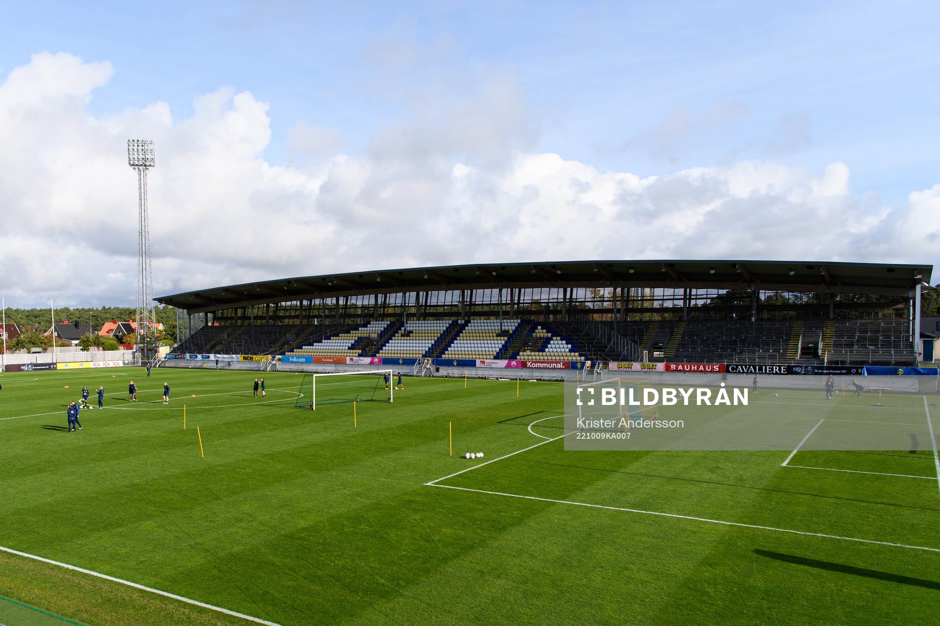Vy över Falcon Alkoholfri Arena