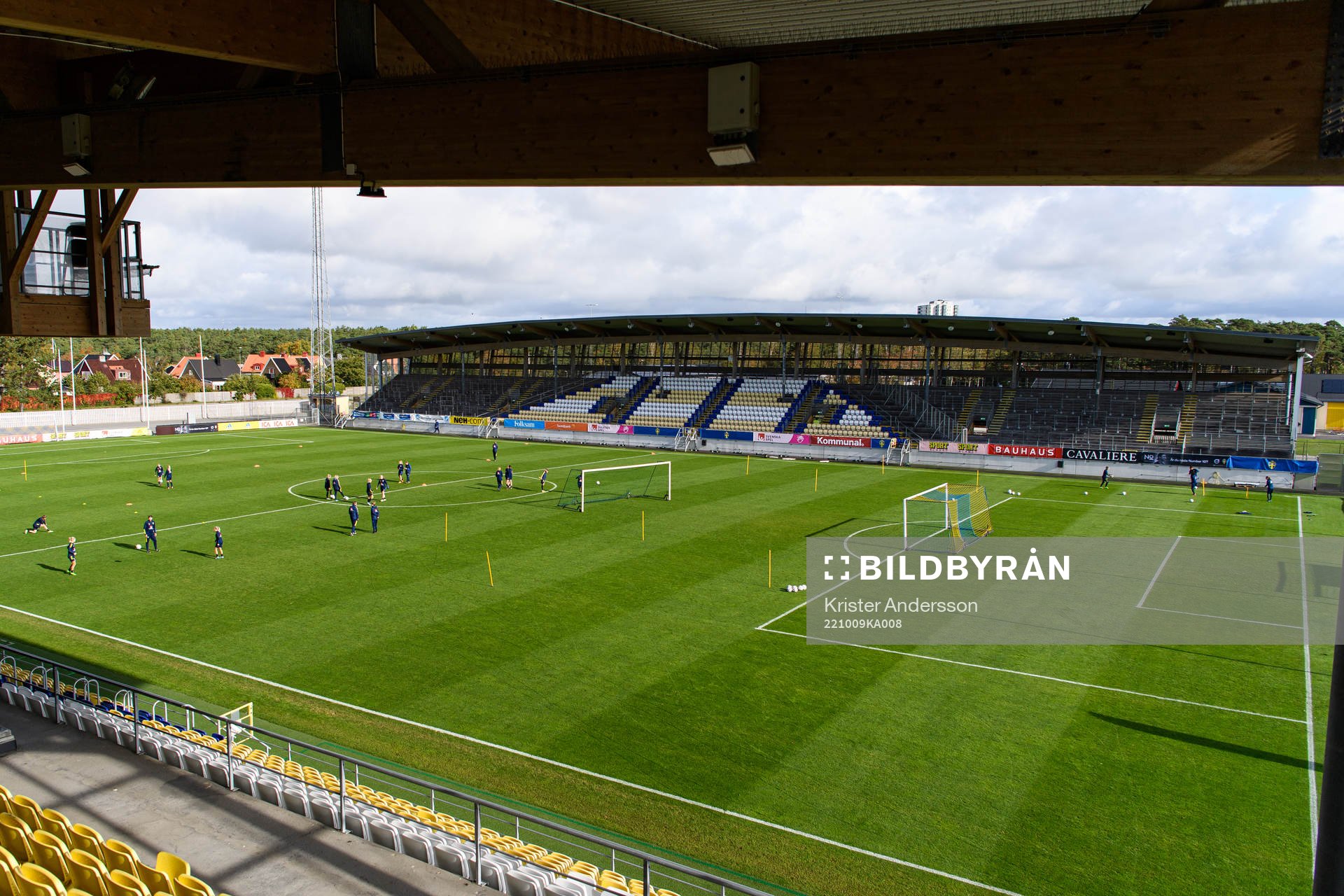 Vy över Falcon Alkoholfri Arena