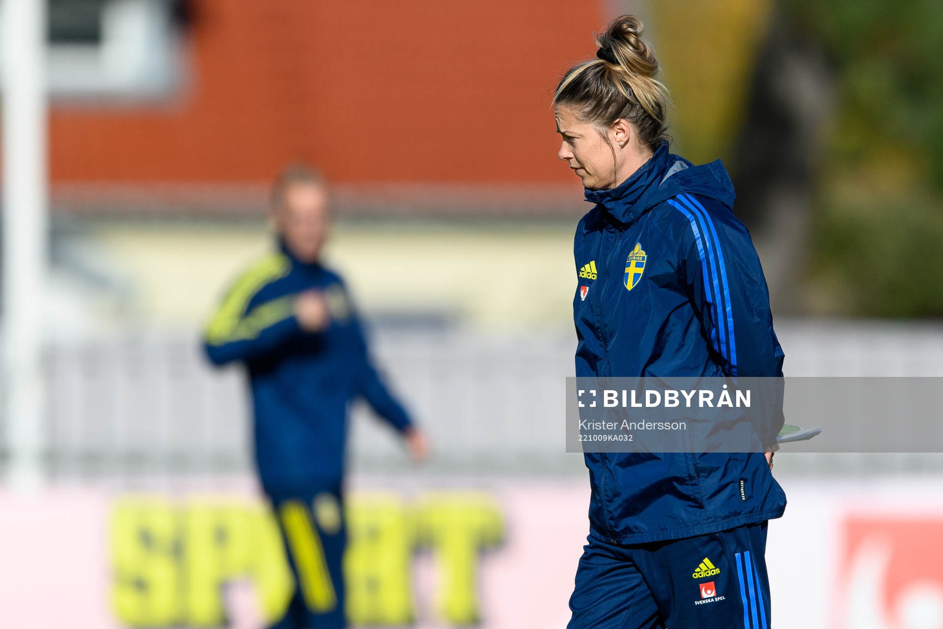 Sveriges tränare Johanna Almgren