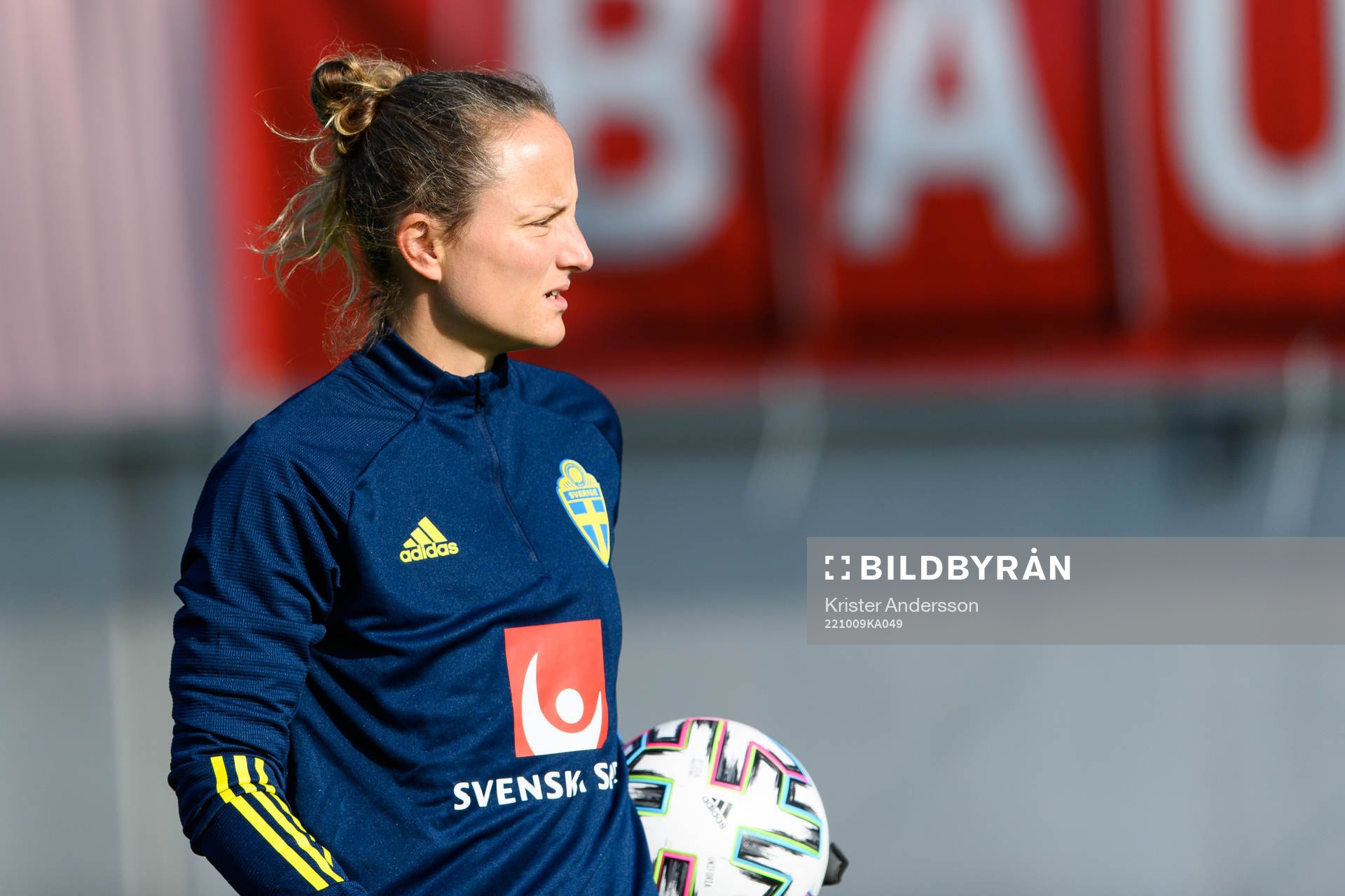 Sveriges målvaktstränare Sofia Lundgren
