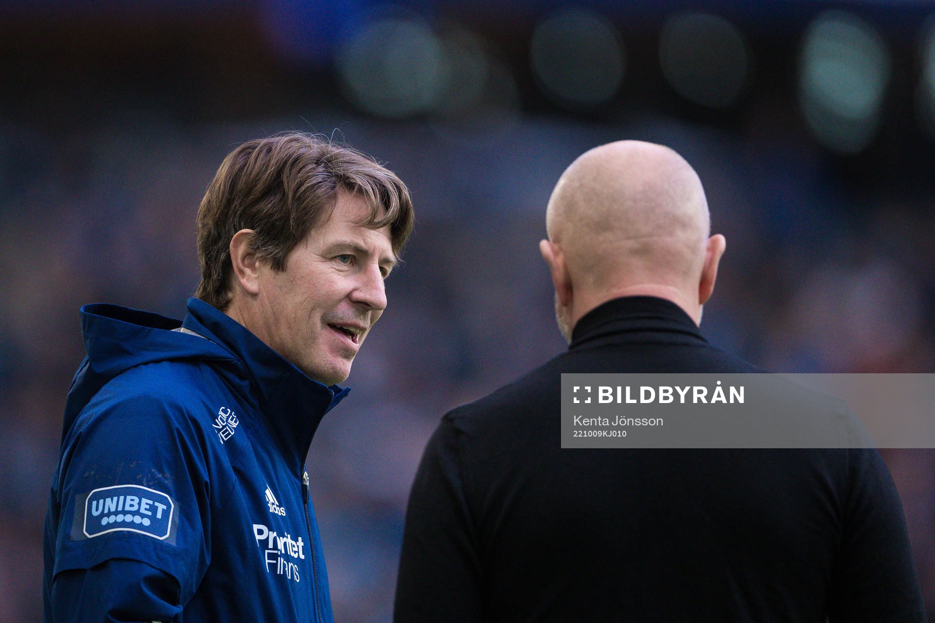 Djurgårdens tränare Thomas Lagerlöf