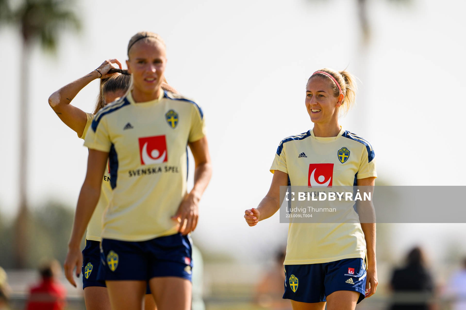 Emma Kullberg of the Swedish women's national football team