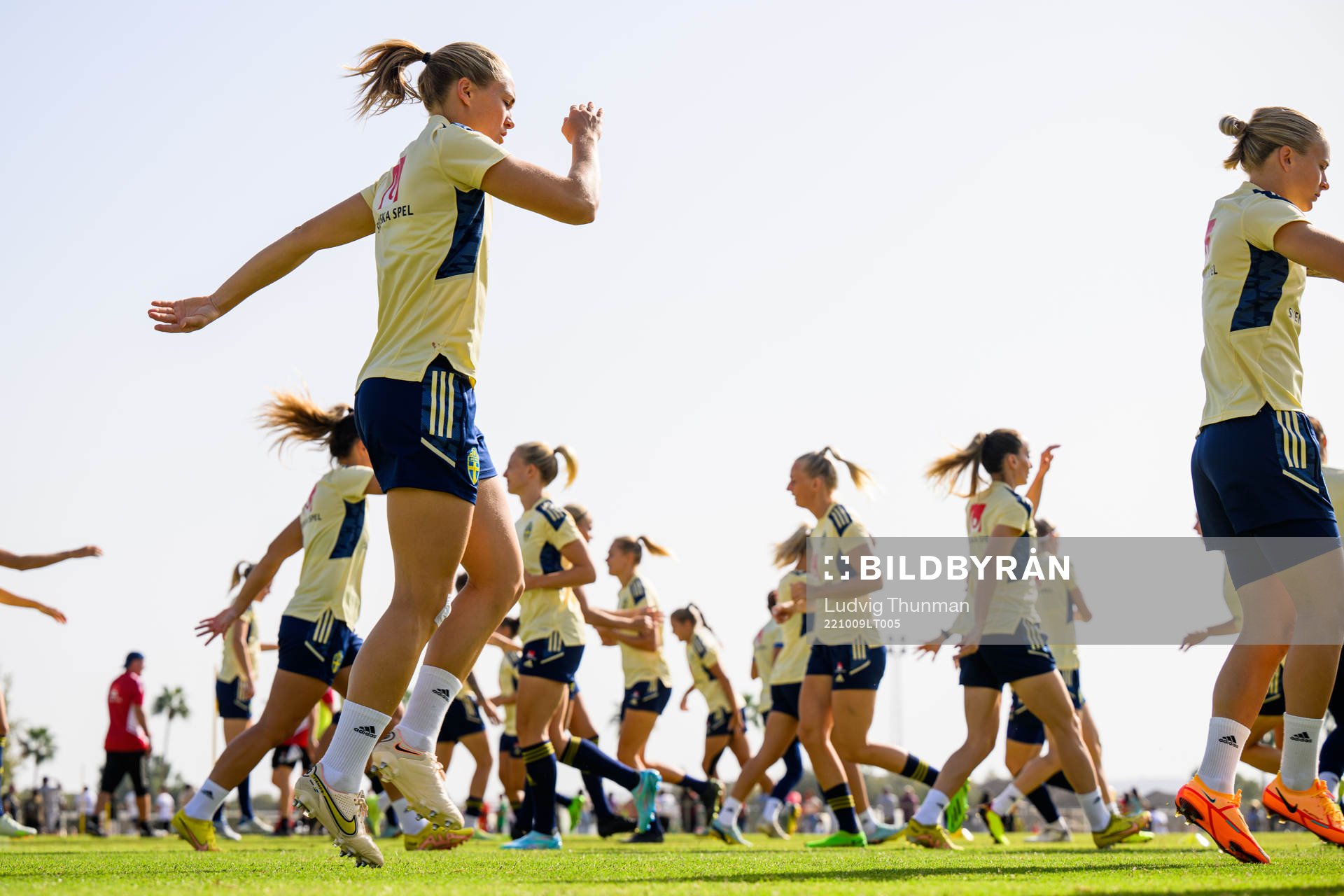 Elin Rubensson of the Swedish women's national football