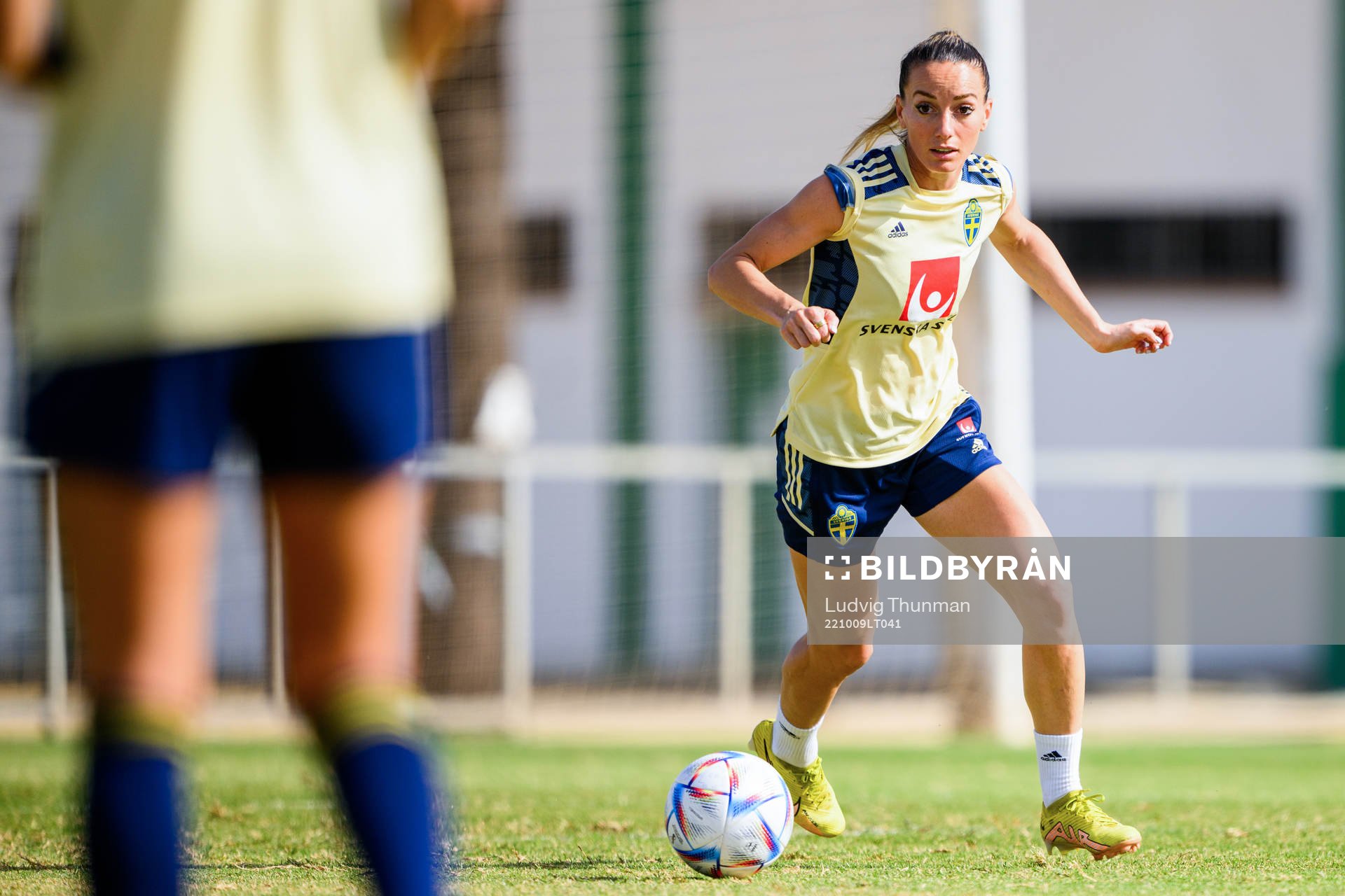 Kosovare Asllani of the Swedish women's national football