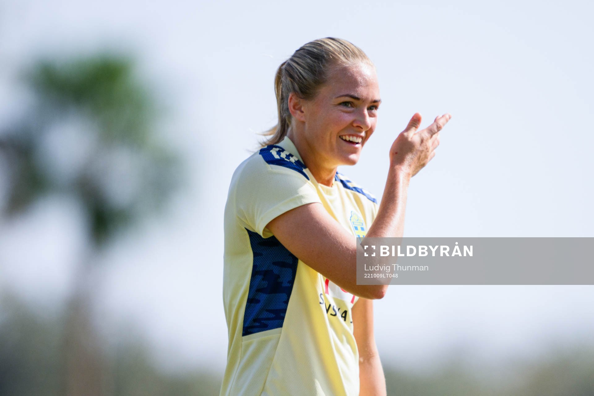 Magdalena Eriksson of the Swedish women's national football