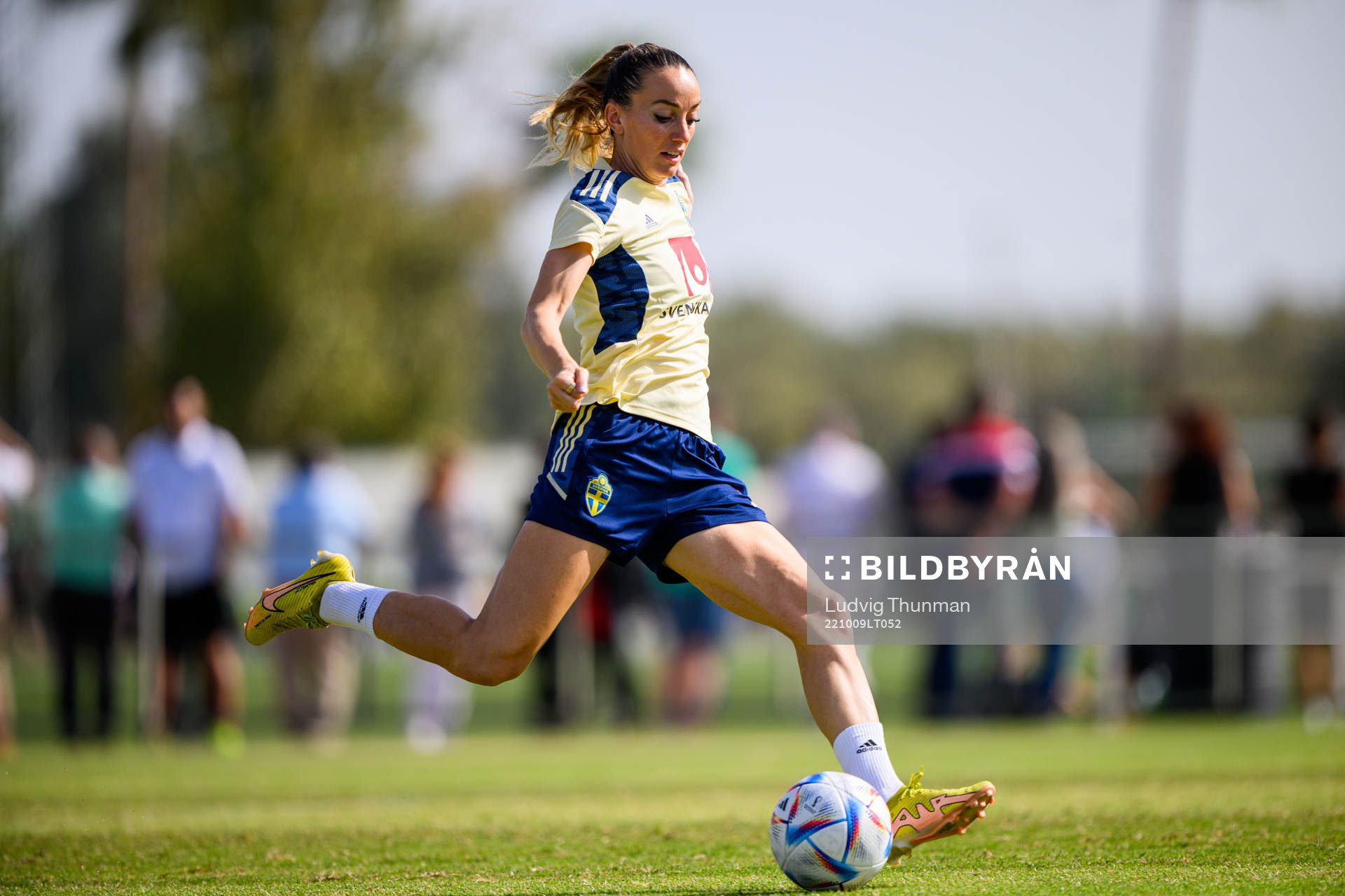 Kosovare Asllani of the Swedish women's national football