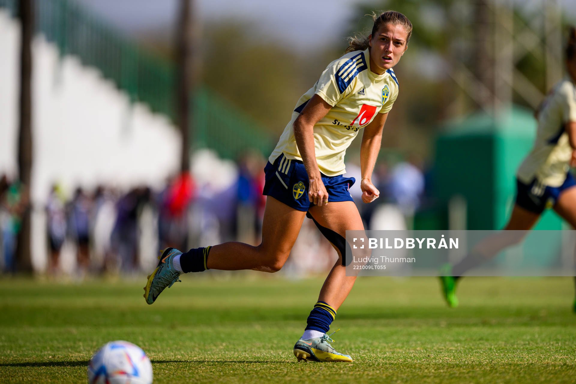 Filippa Angeldahl of the Swedish women's national football