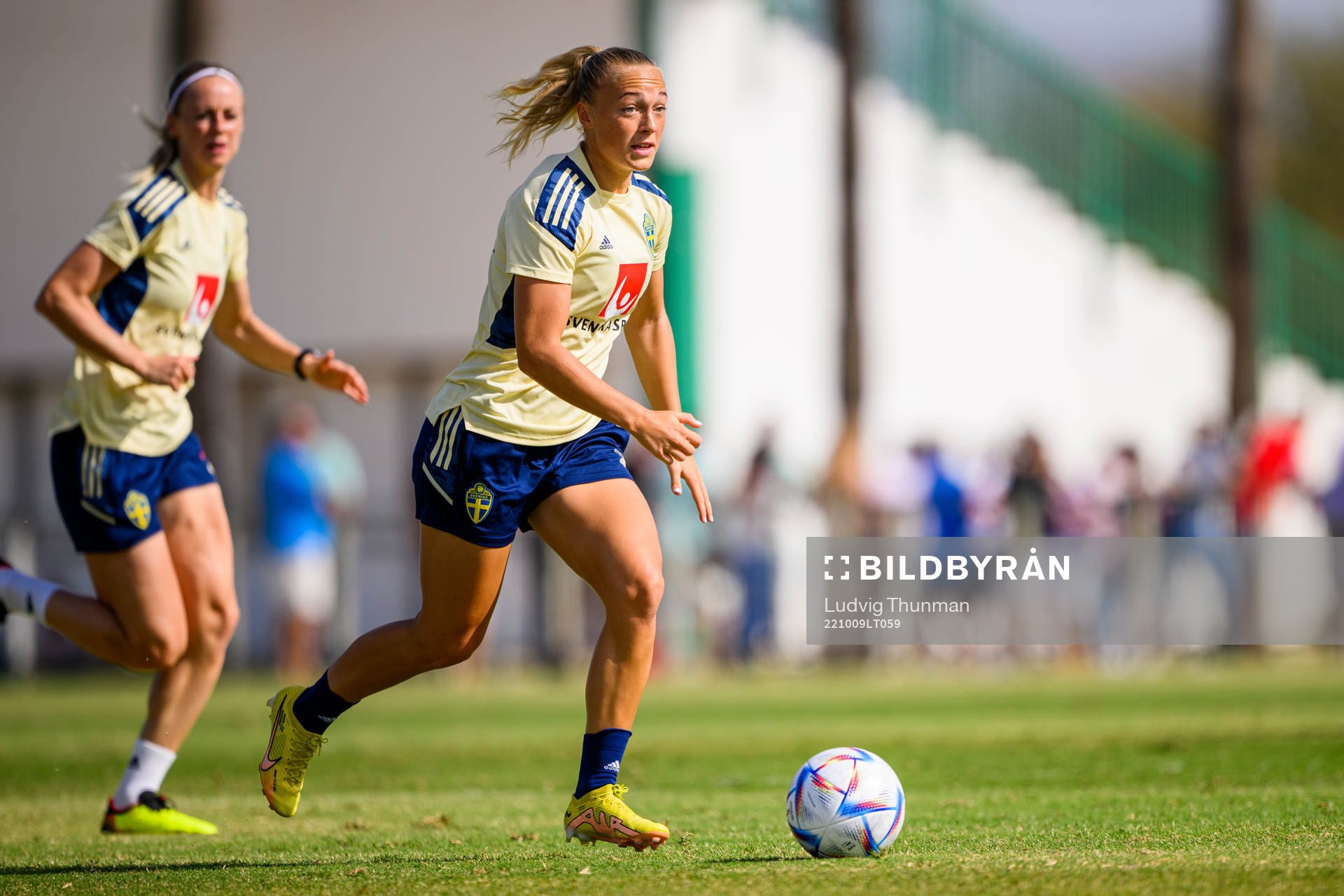 Hanna Bennison of the Swedish women's national football