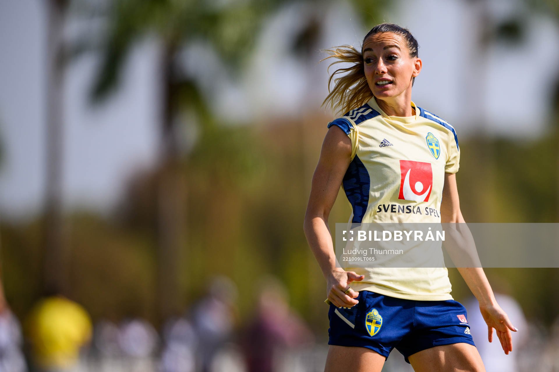Kosovare Asllani of the Swedish women's national football