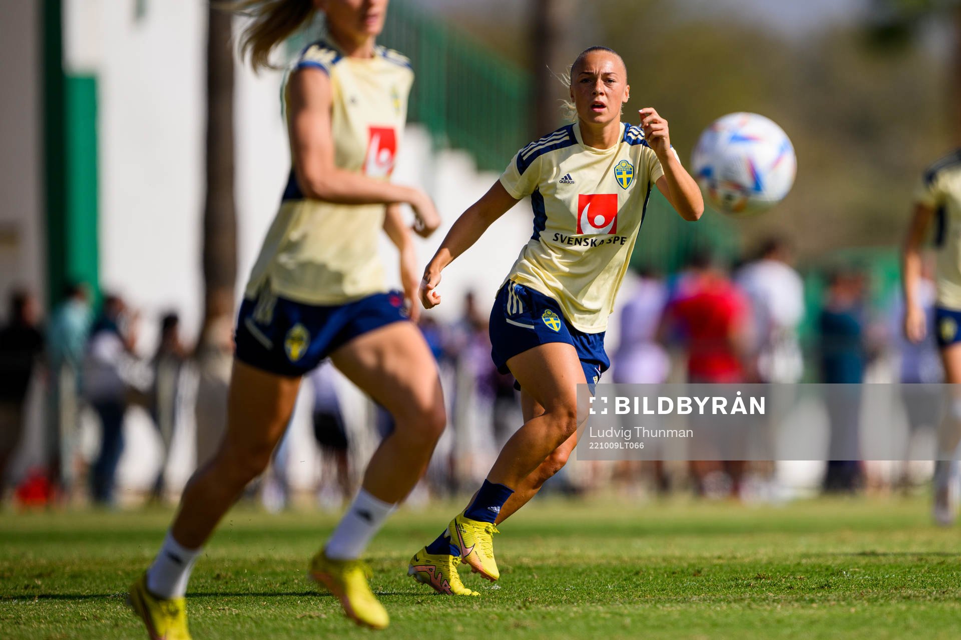 Hanna Bennison of the Swedish women's national football
