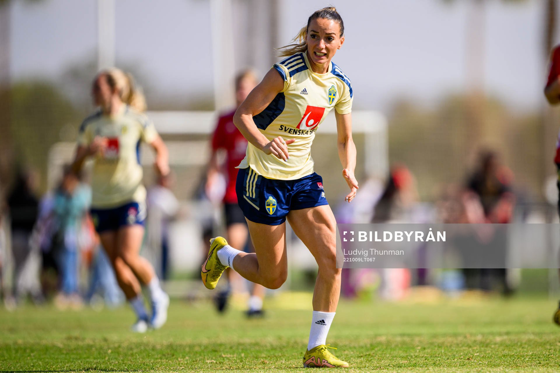 Kosovare Asllani of the Swedish women's national football