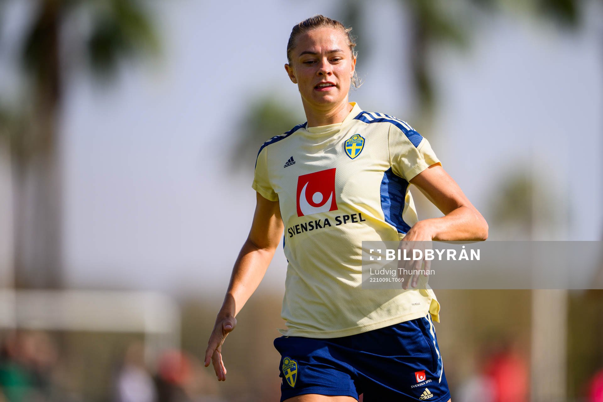 Fridolina Rolfö of the Swedish women's national football