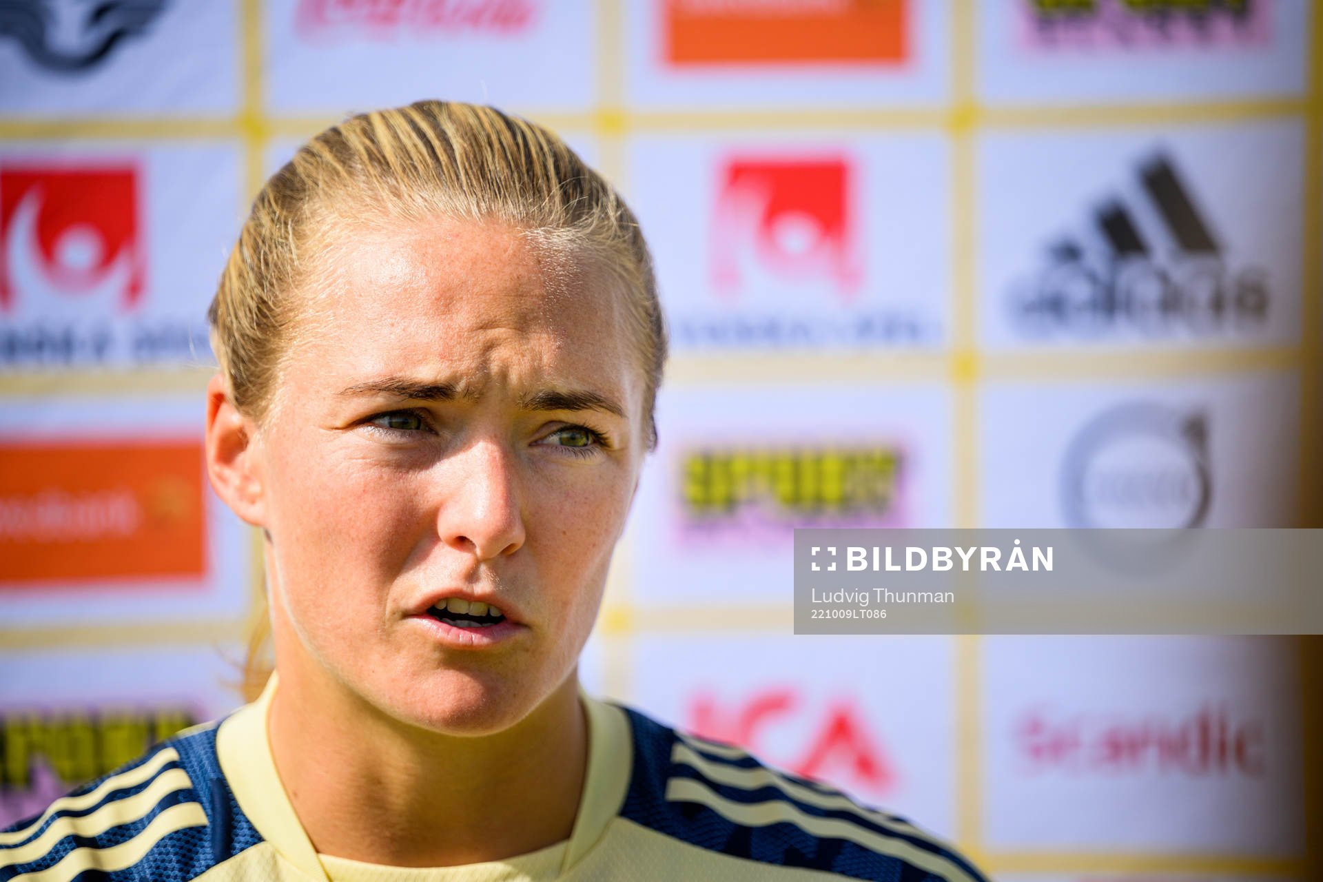 Magdalena Eriksson of the Swedish women's national football