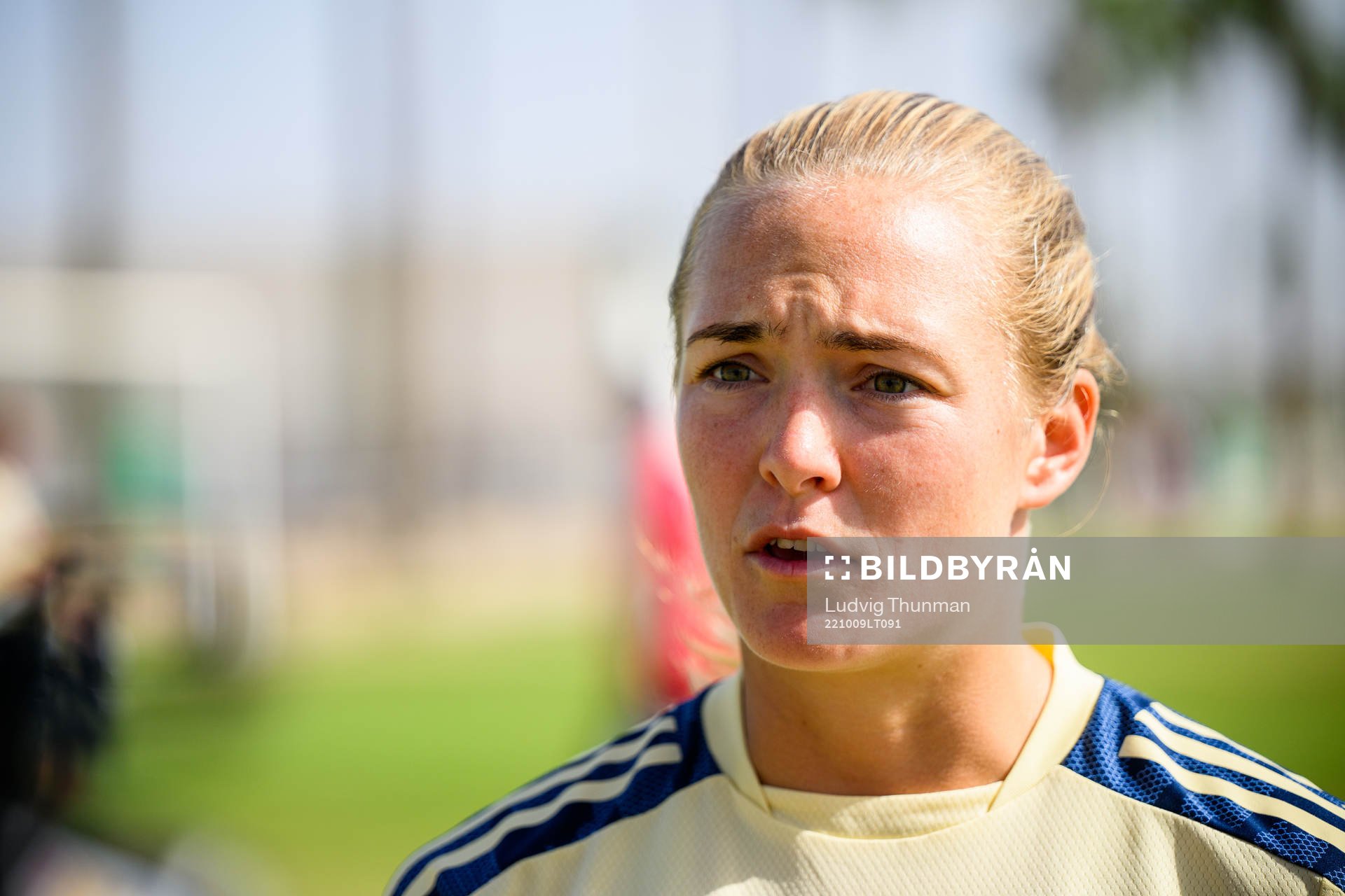 Magdalena Eriksson of the Swedish women's national football