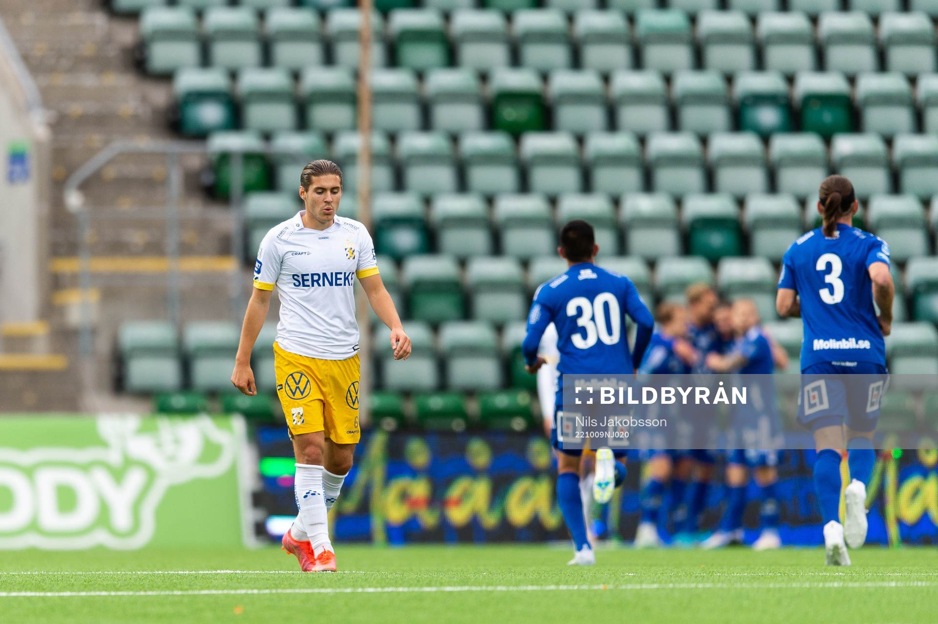 IFK Göteborgs Eman Markovic deppar