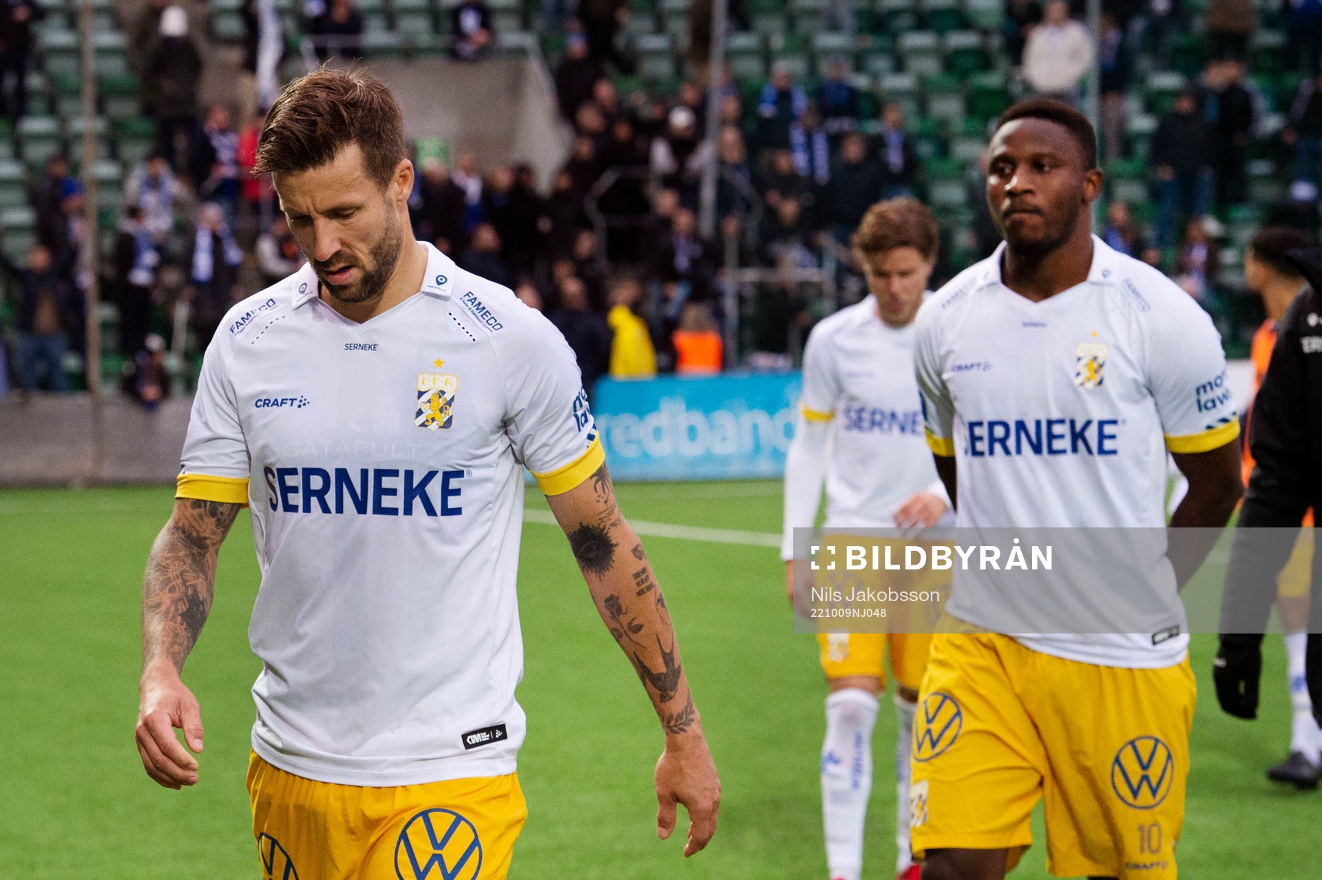IFK Göteborgs Mattias Bjärsmyr och Suleiman Abdullahi