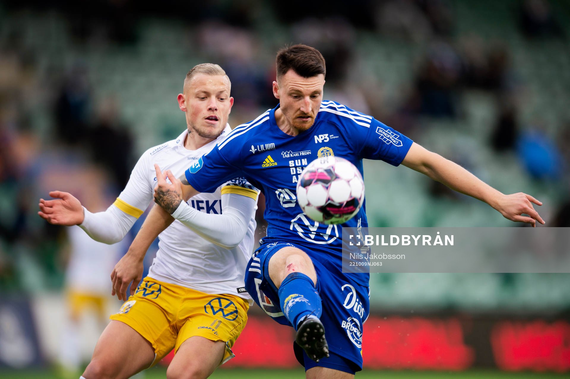 IFK Göteborgs Erik Sorga och GIF Sundsvalls Alexander