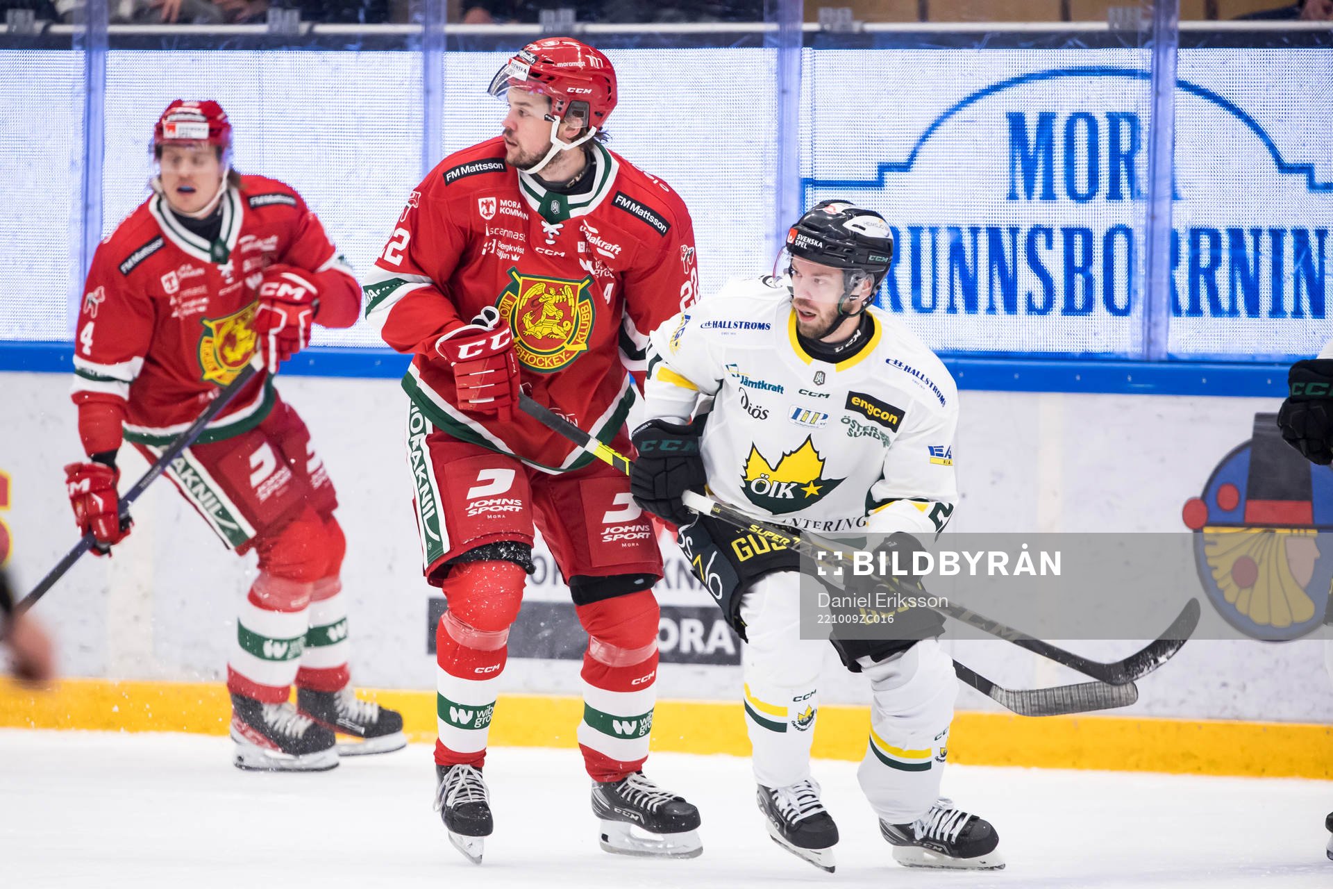 Moras Måns Carlsson och Östersunds Oscar Bjerselius