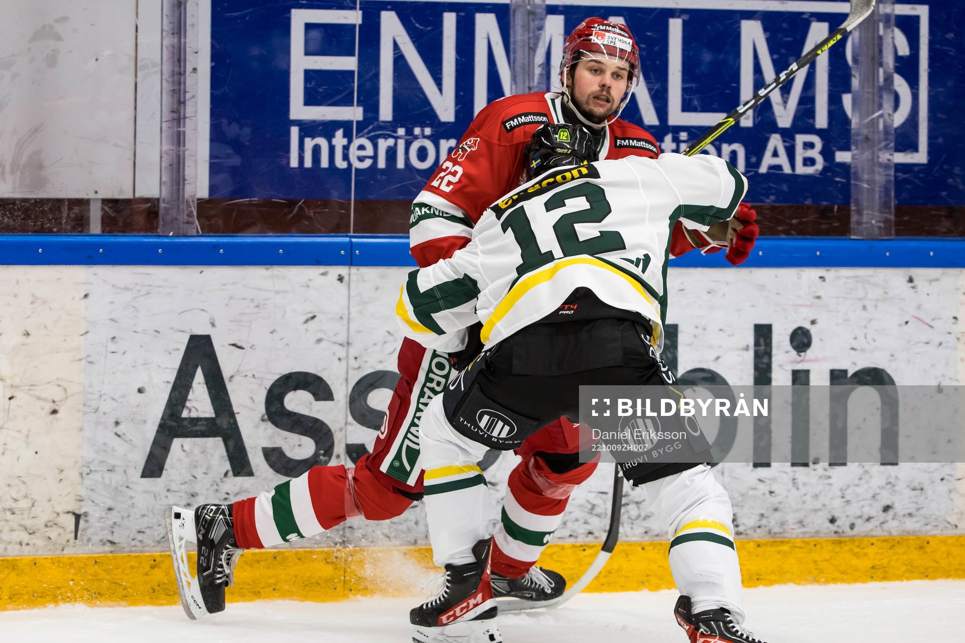 Moras Måns Carlsson och Östersunds Linus Rotbakken