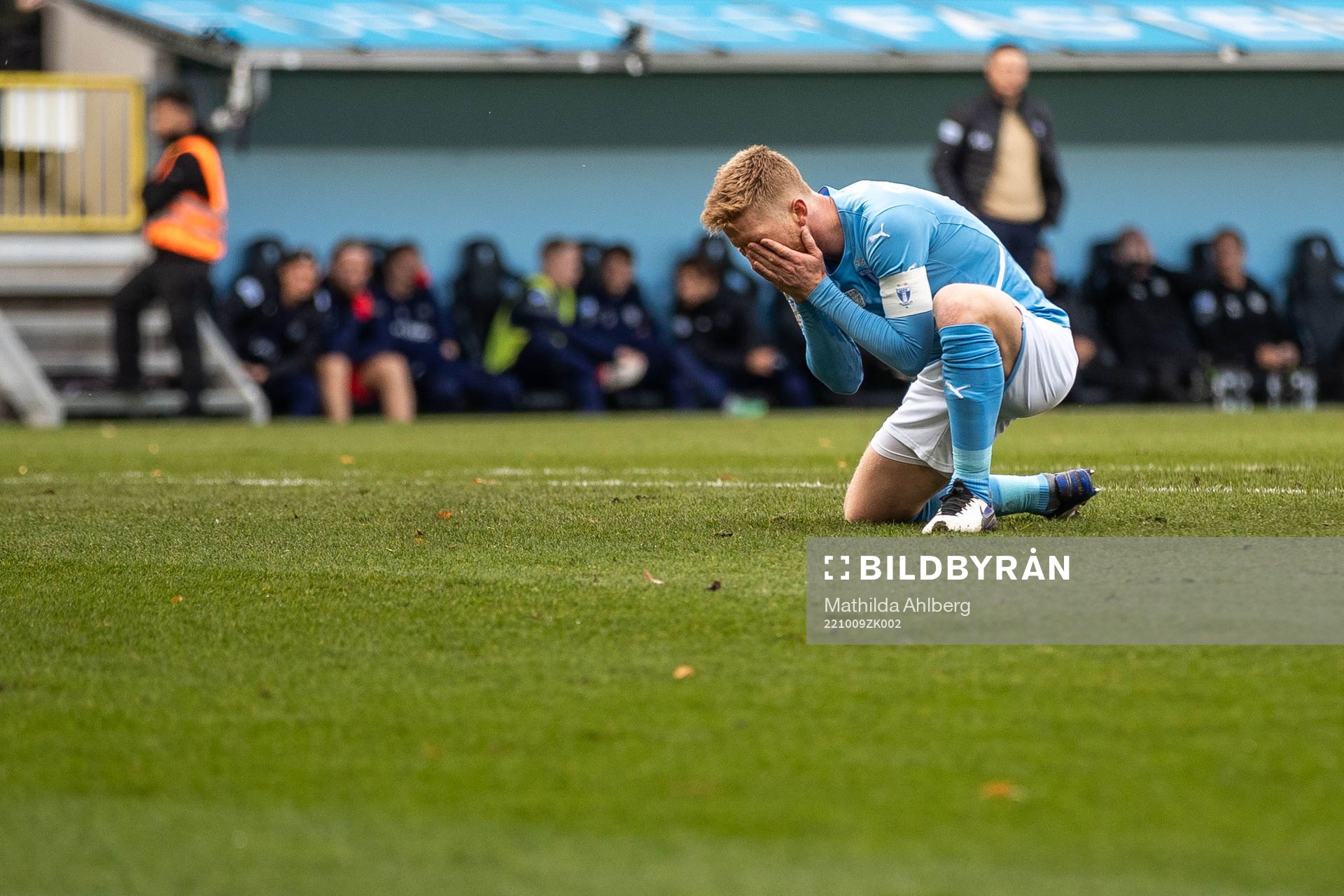 Malmö FFs Anders Christiansen deppar