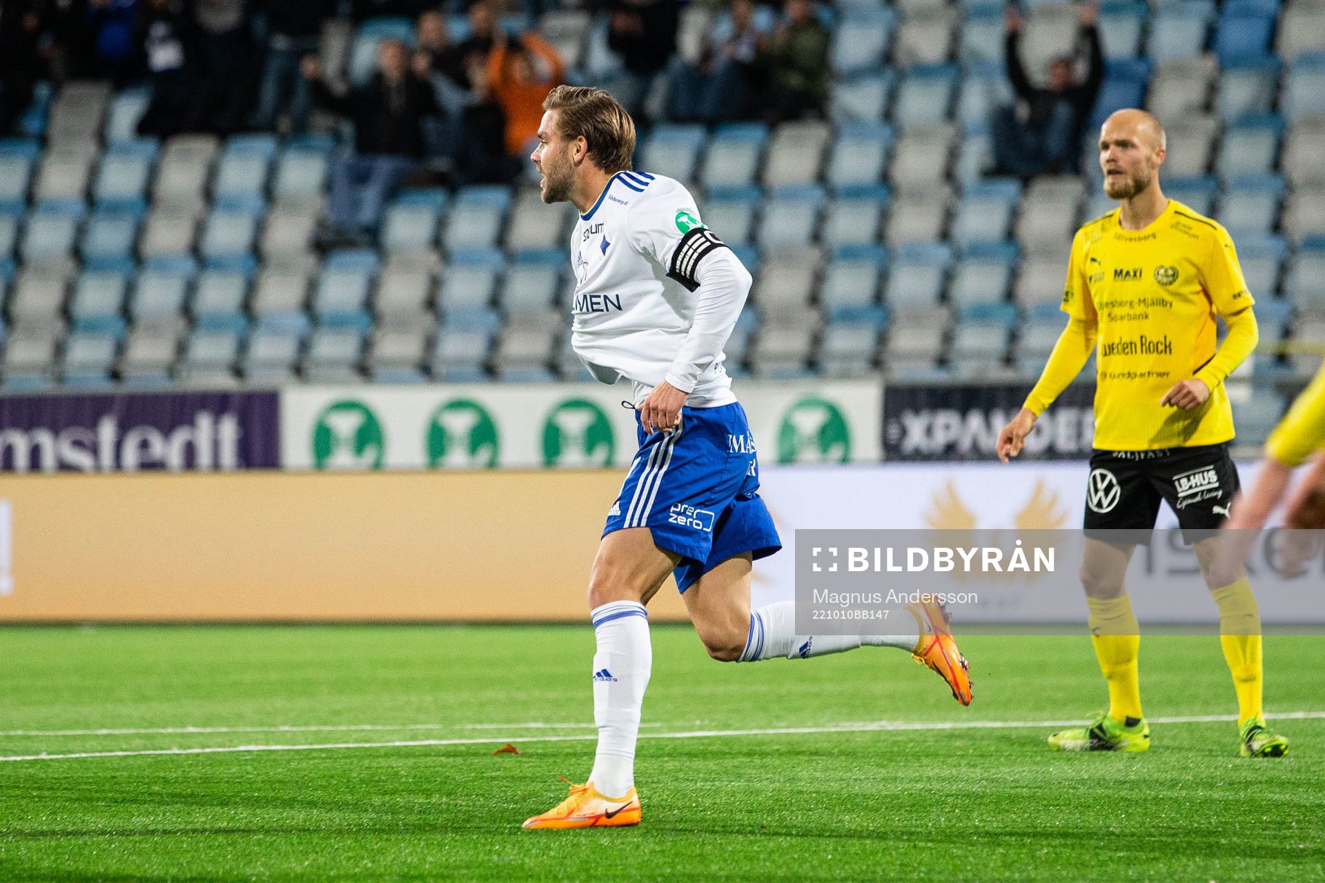 IFK Norrköpings Christoffer Nyman jublar