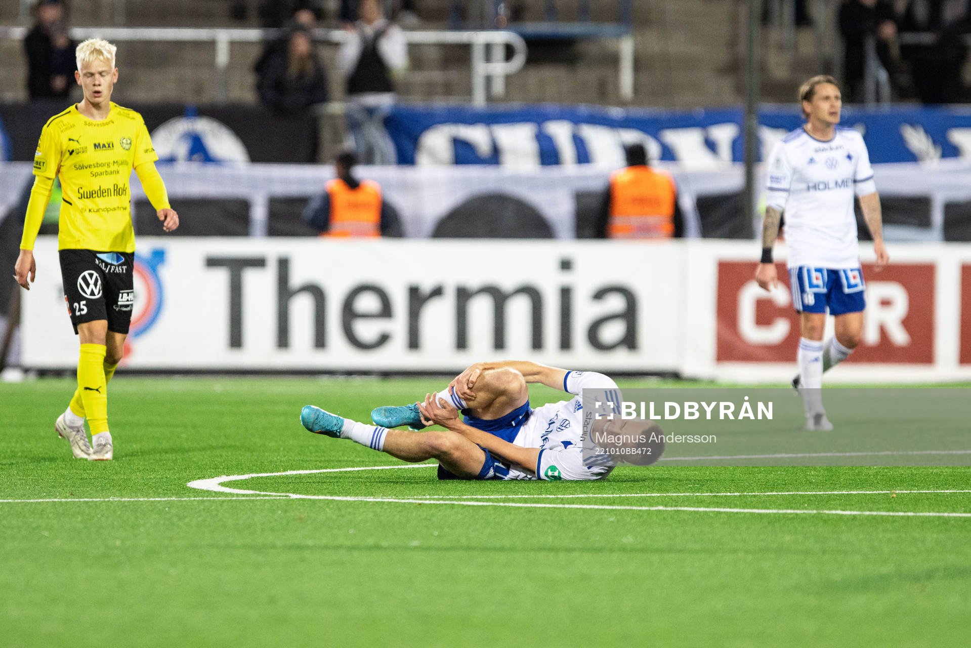 IFK Norrköpings Jacob Ortmark har ont