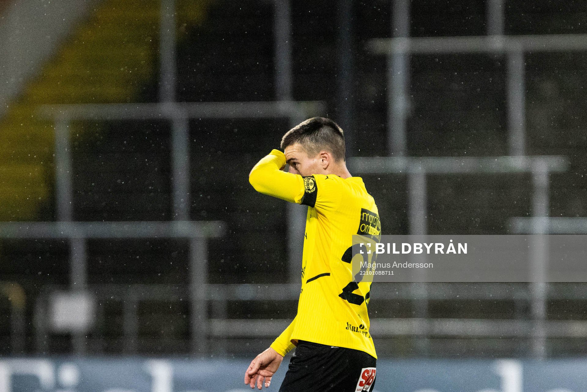 Mjällbys Jesper Gustavsson deppar