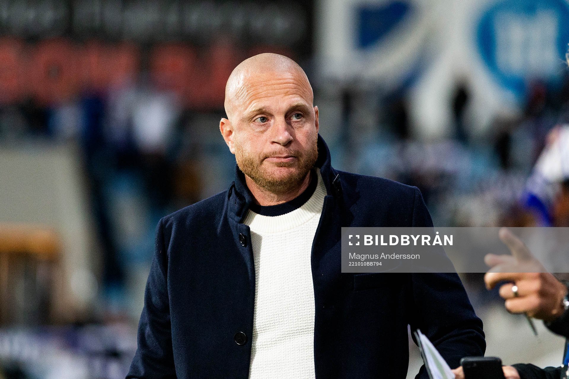Mjällbys tränare Andreas Brännström