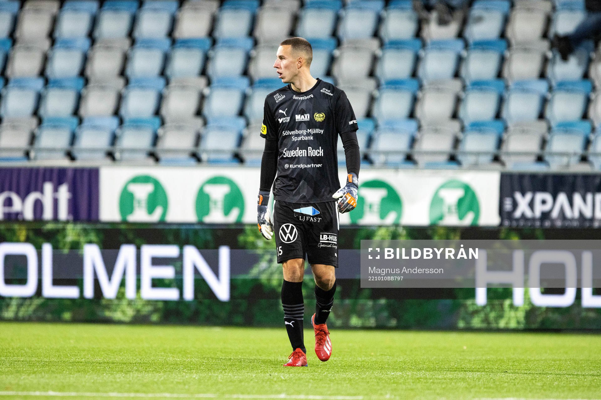 Mjällbys målvakt Samuel Brolin