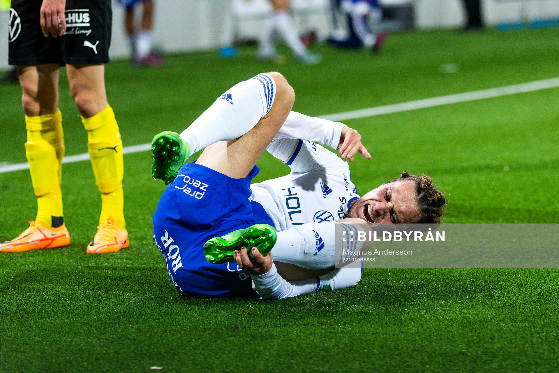 IFK Norrköpings Jonathan Levi har ont