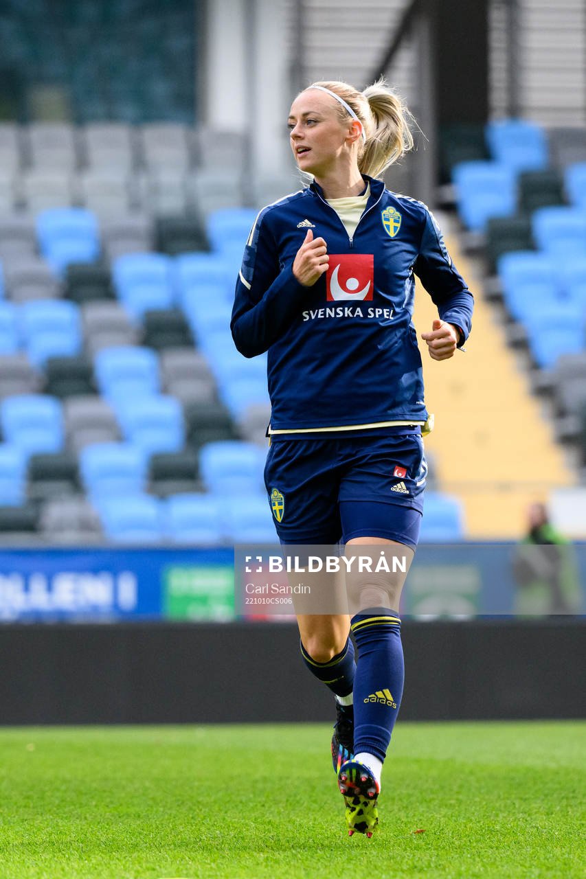 Amanda Ilestedt of the Swedish women's national football