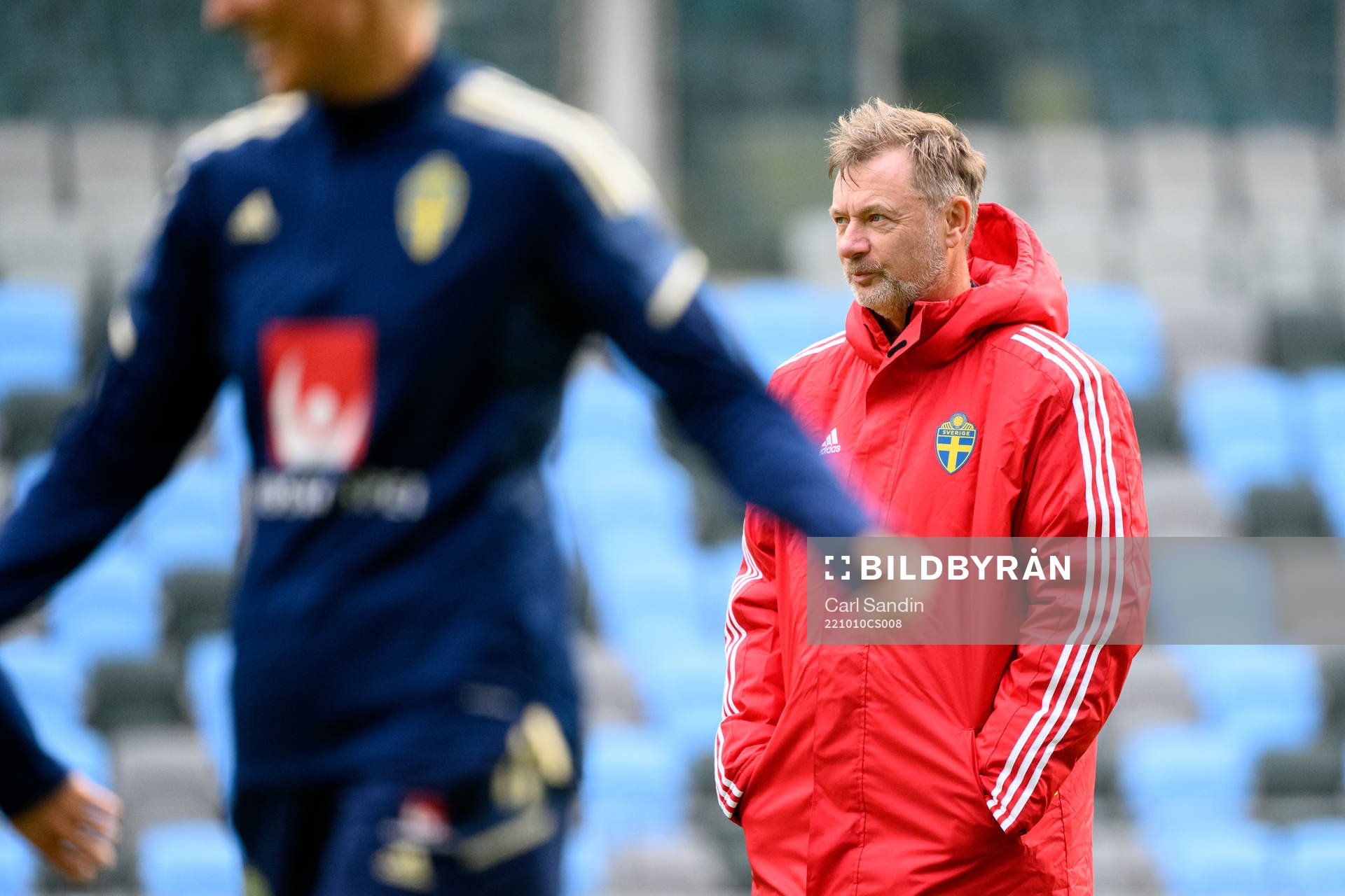Head coach Peter Gerhardsson of the Swedish women's