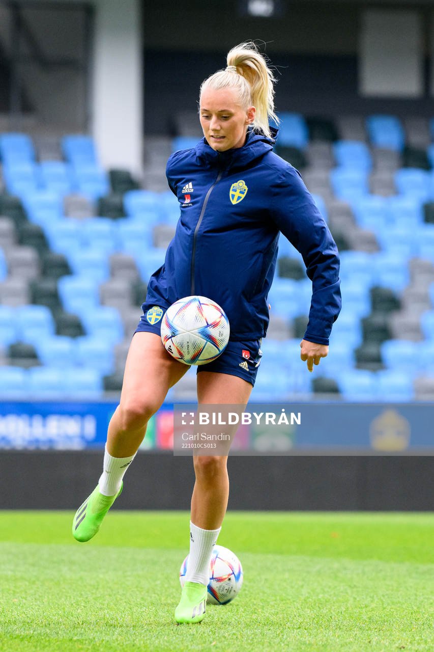 Stina Blackstenius of the Swedish women's national football