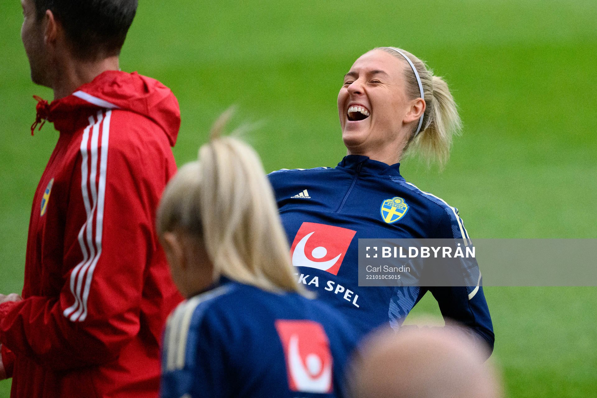 Emma Kullberg of the Swedish women's national football team