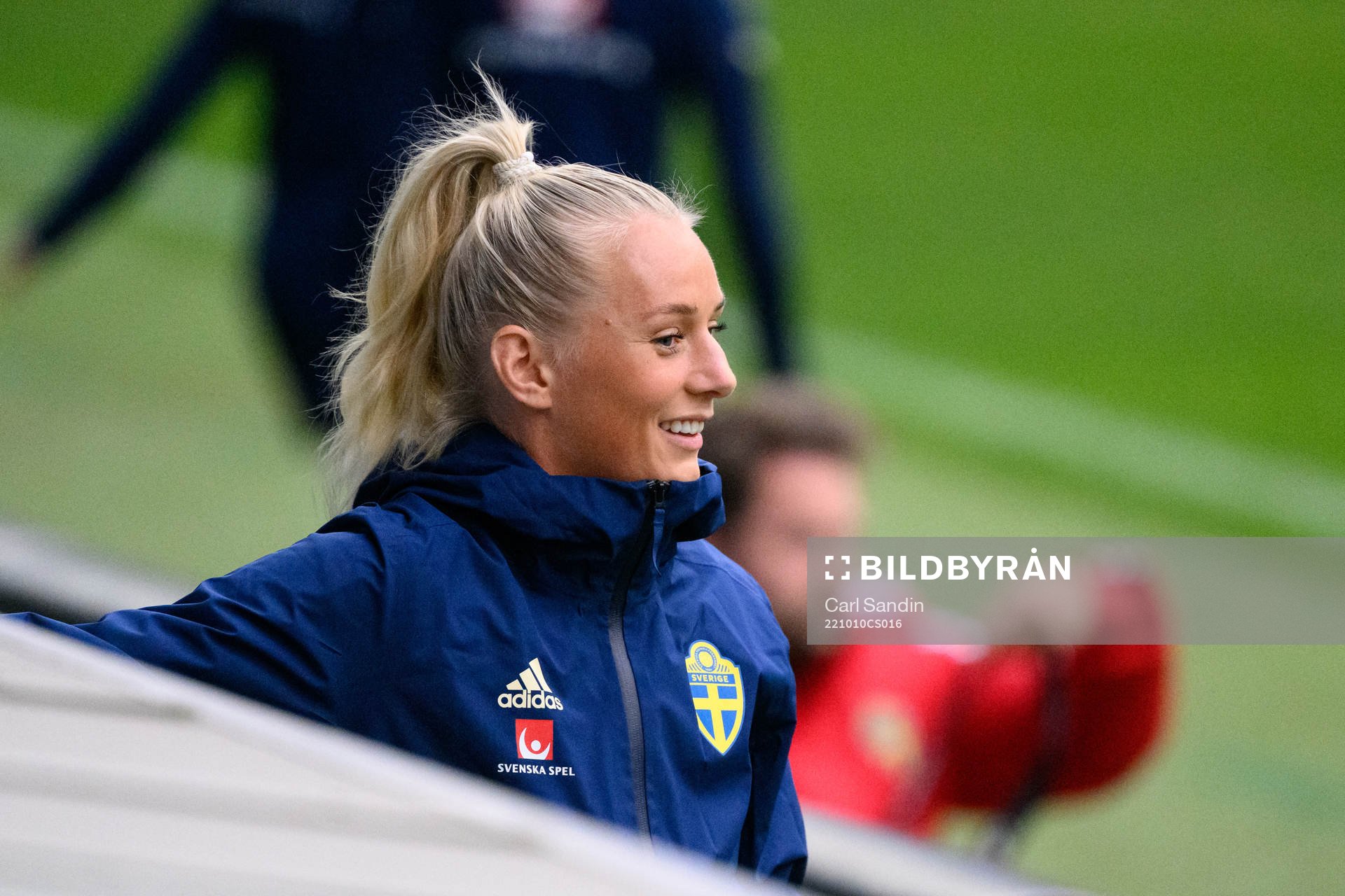 Stina Blackstenius of the Swedish women's national football