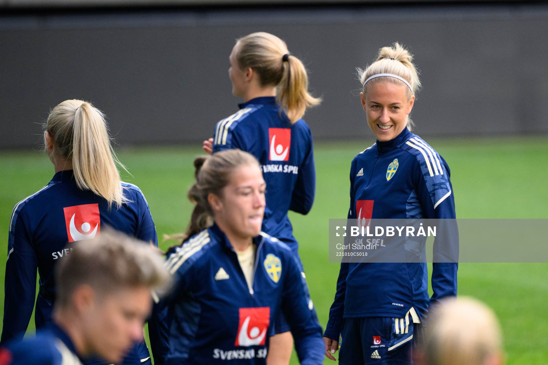 Emma Kullberg of the Swedish women's national football team