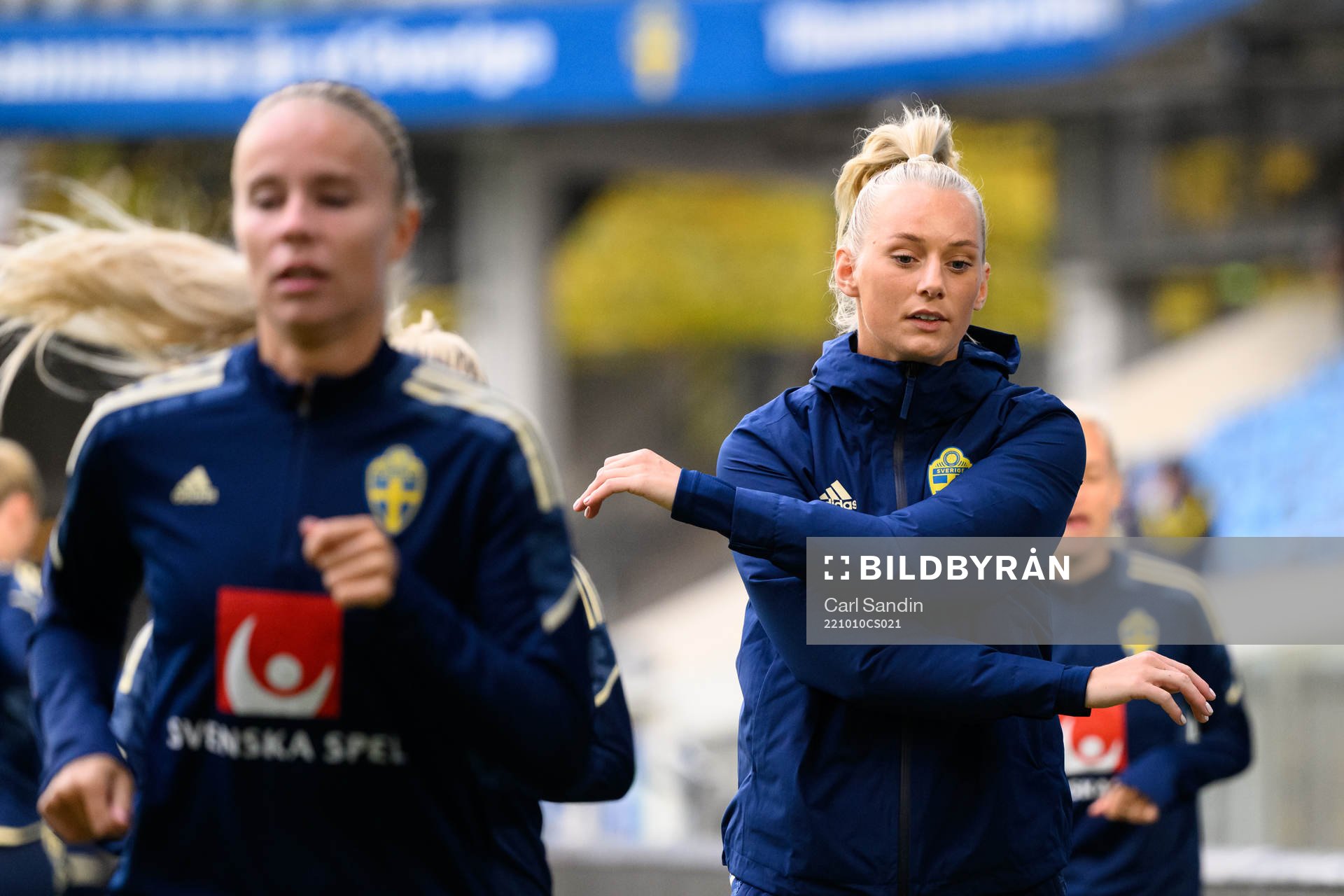 Stina Blackstenius of the Swedish women's national football
