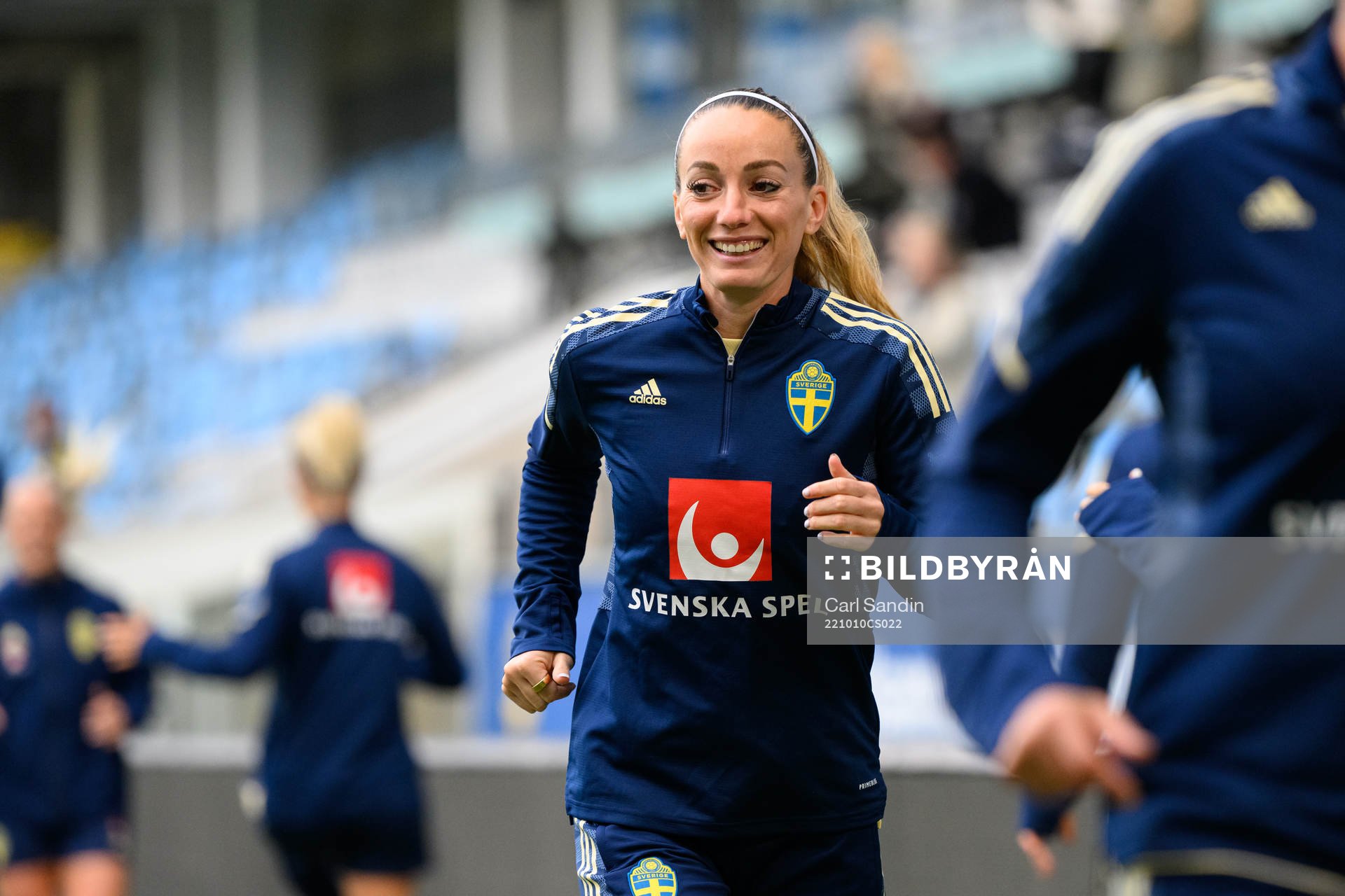Kosovare Asllani of the Swedish women's national football