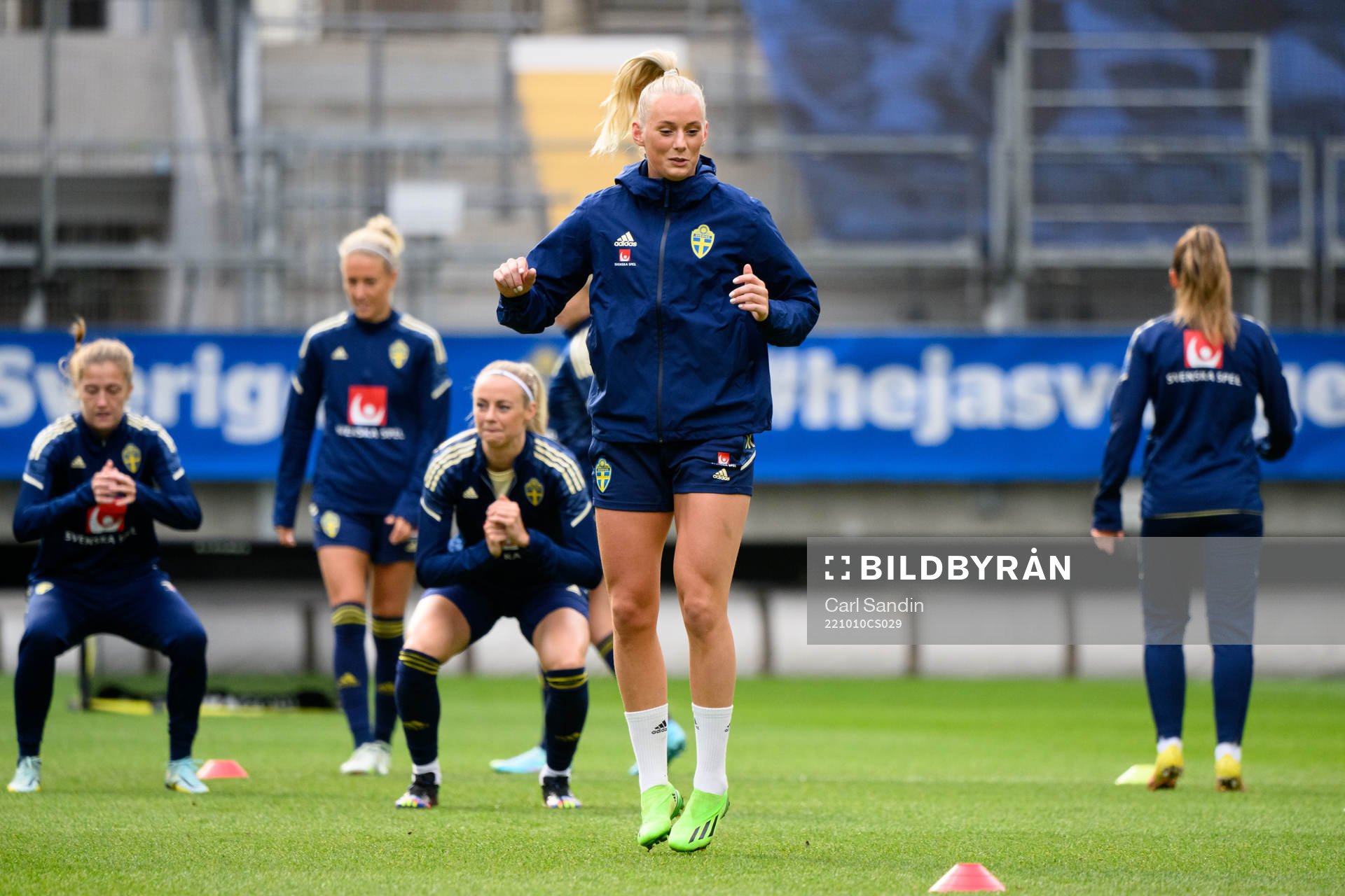 Stina Blackstenius of the Swedish women's national football