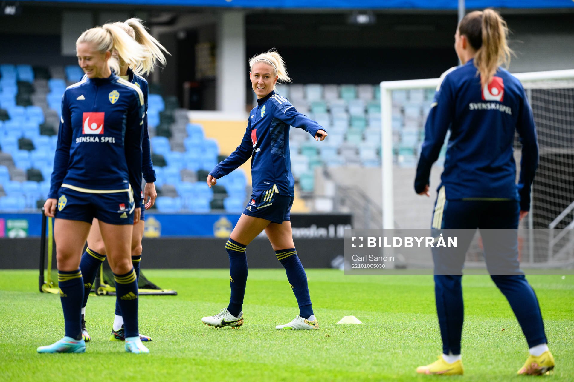 Emma Kullberg of the Swedish women's national football team